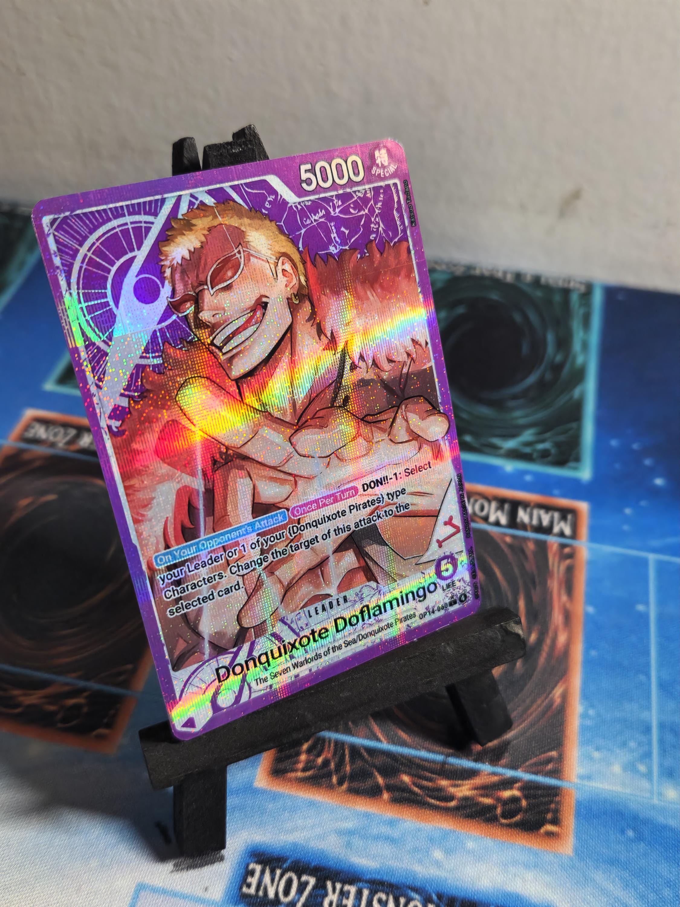Donquixote Doflamingo Alt Art OP14-060 One Piece Proxy