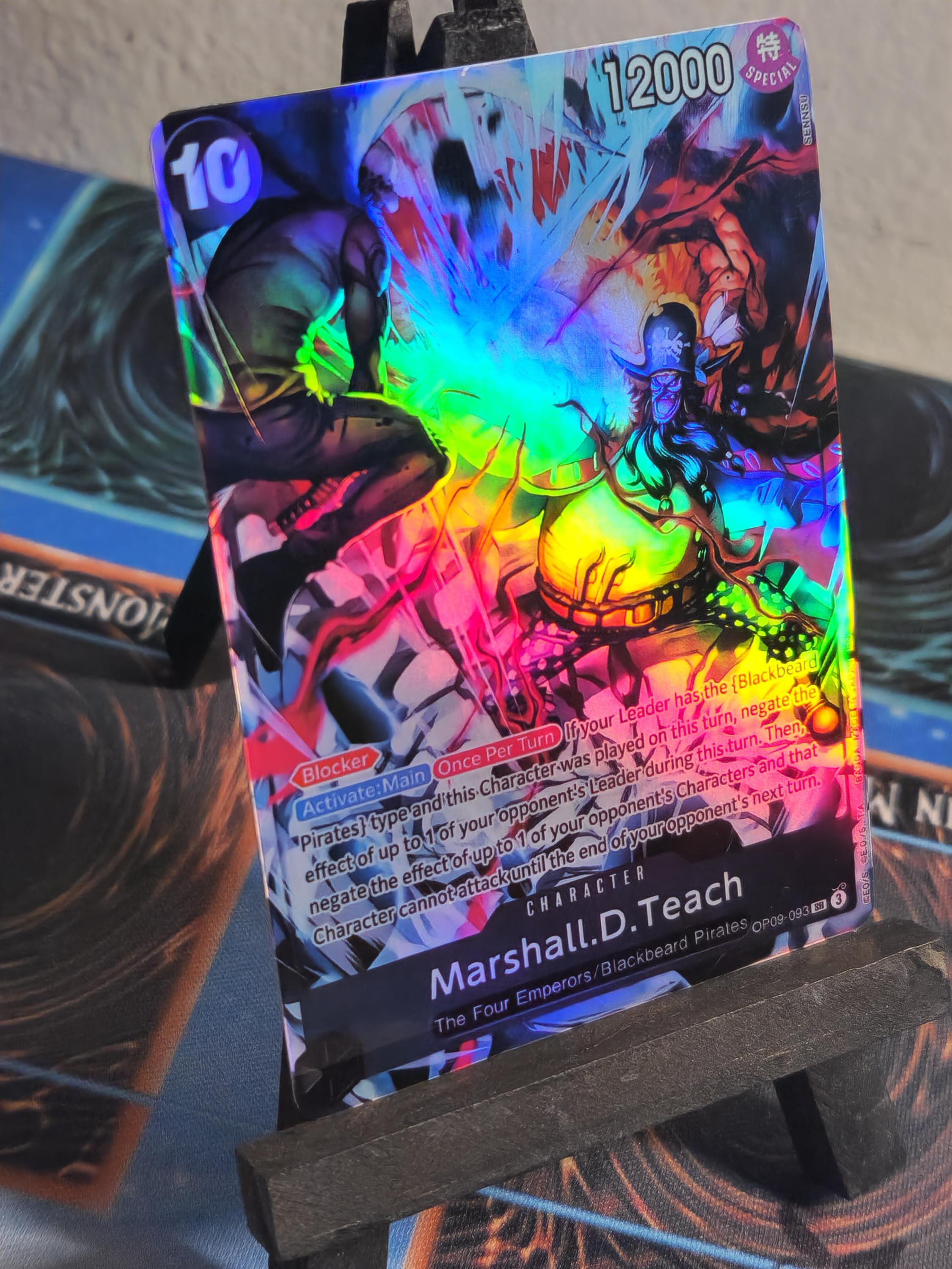 Marshall D Teach 2nd Anniversary alt art op09-093 One Piece Proxy
