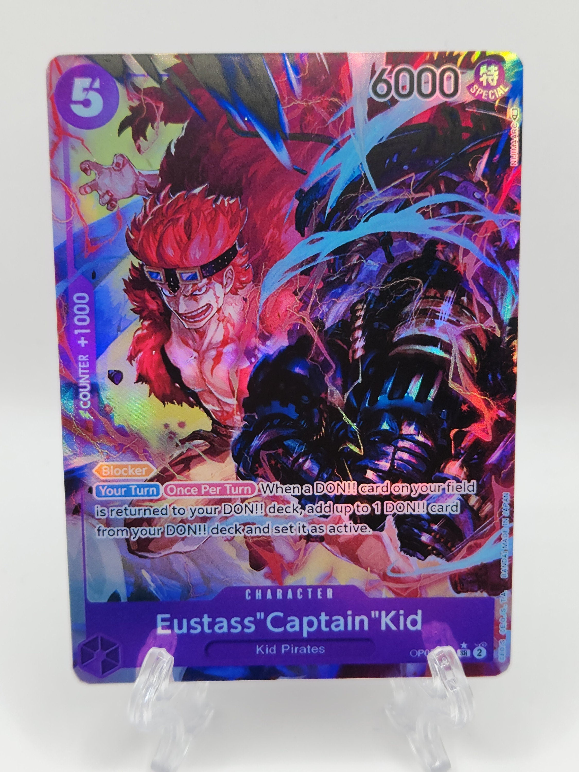 Eustass "Captain" Kid alt art op05-074/proxy