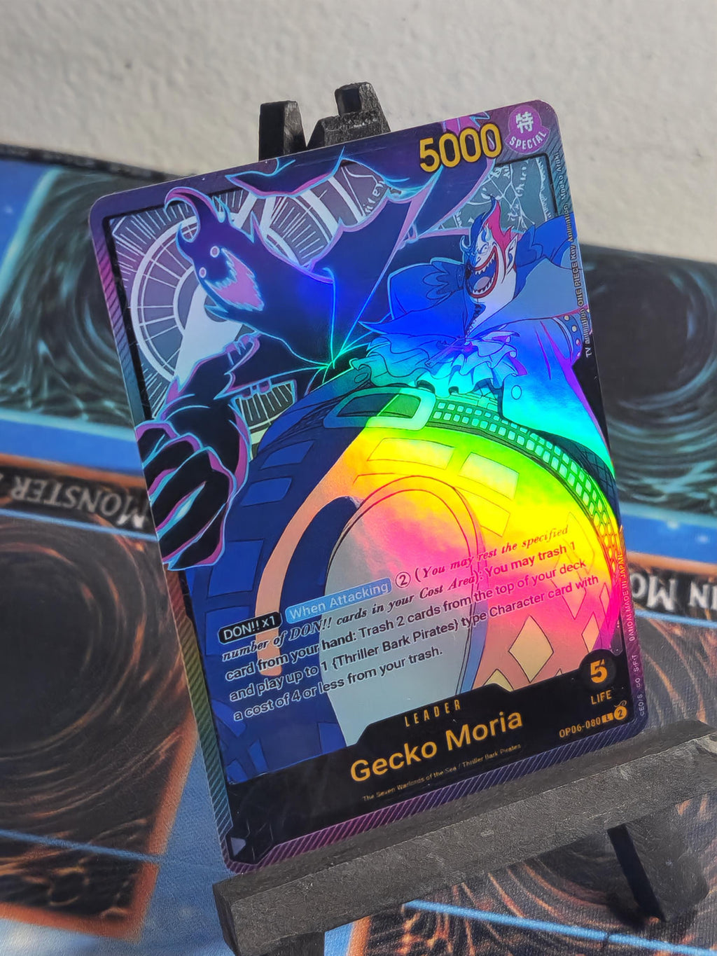 Gecko Moria Leader EB02 OP06-080 One Piece Proxy
