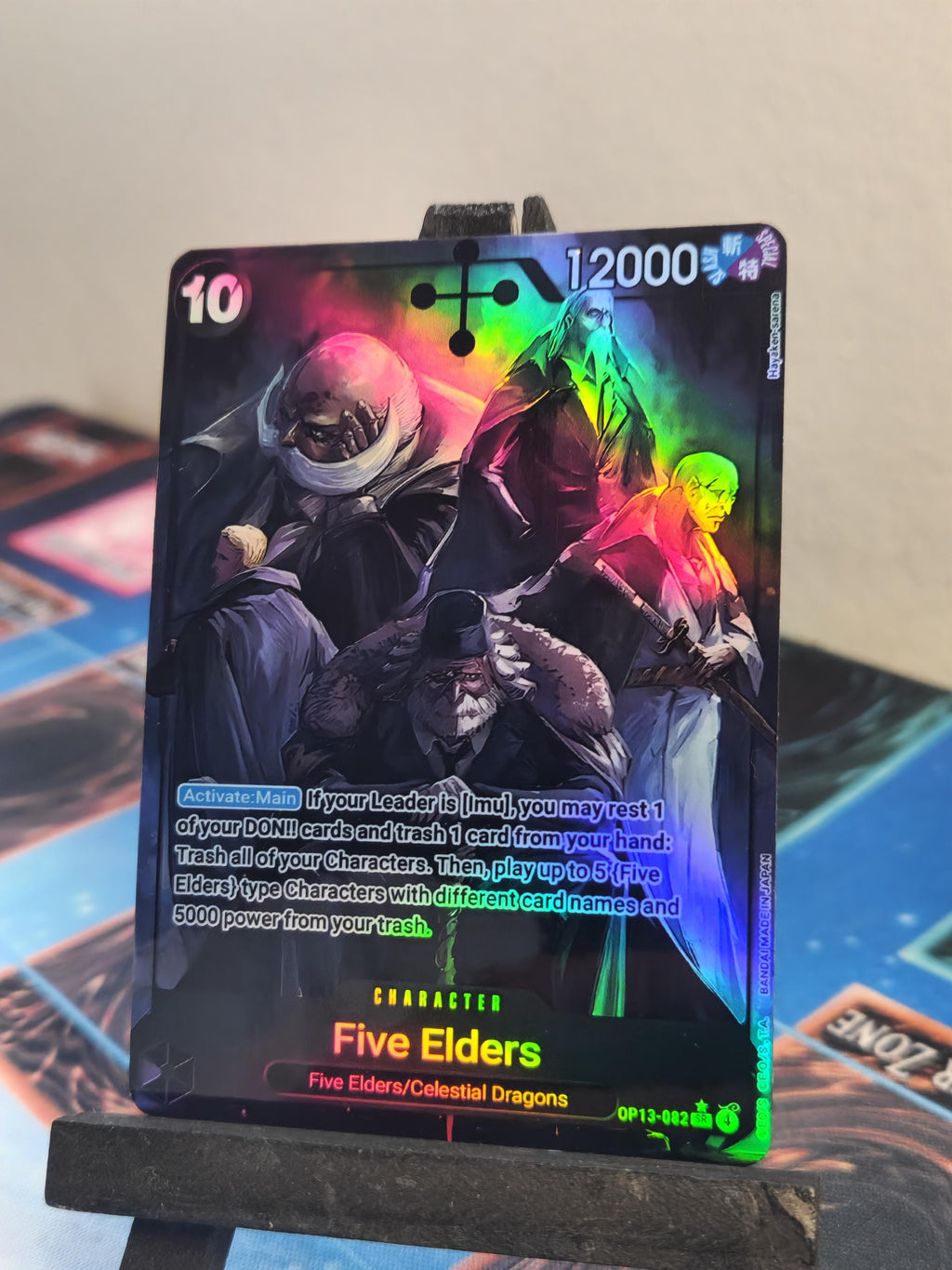 Five Elders alt art op13-082 One Piece proxy