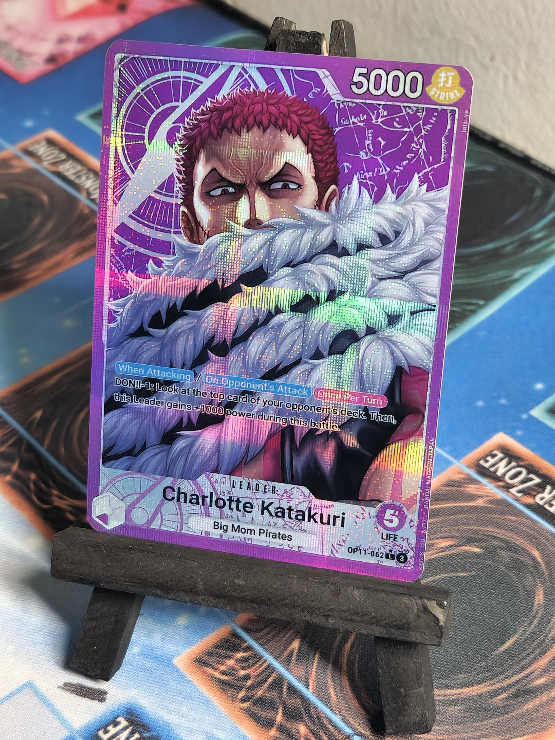 Charlotte Katakuri Leader Alt Art OP11-062 One Piece Proxy