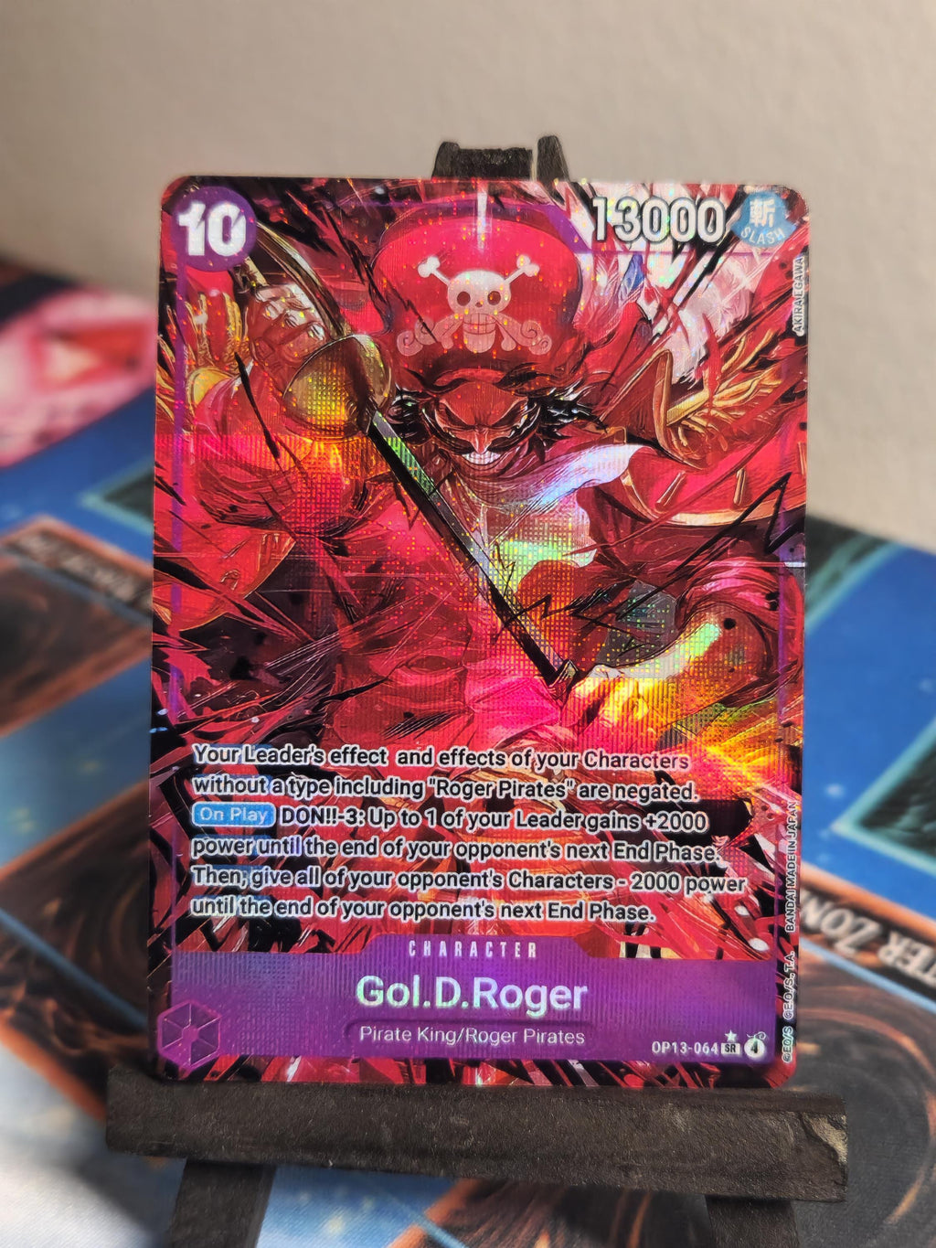 Gol D Roger alt art op13-064 One Piece proxy