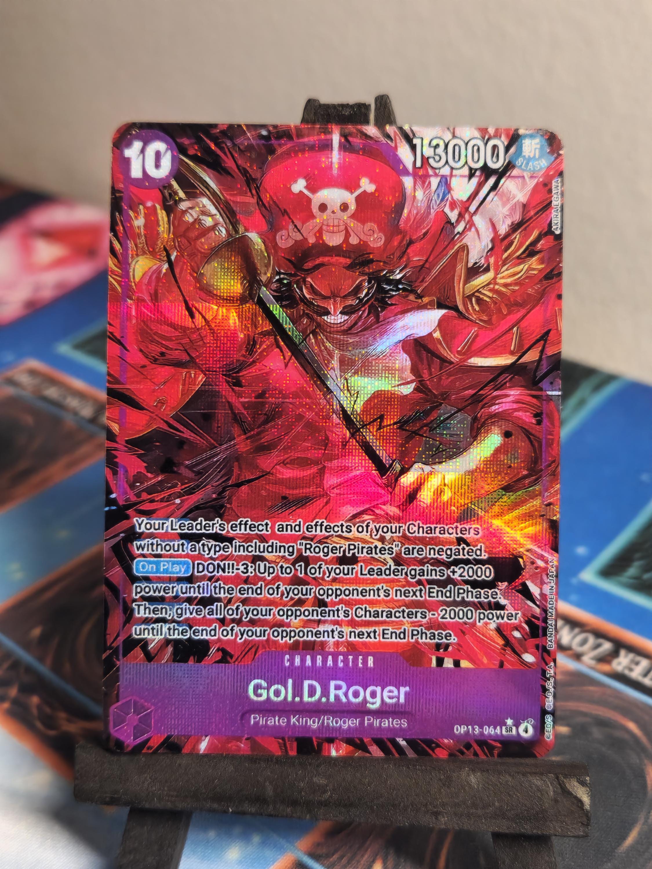 Gol D Roger alt art op13-064 One Piece proxy