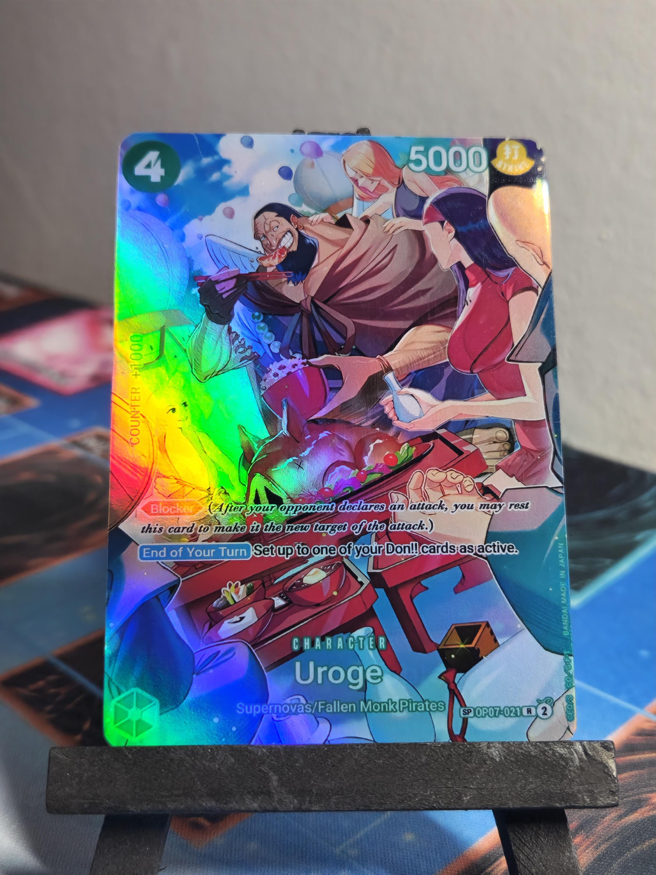 Urouge SP alt art op07-021 One Piece Proxy Card