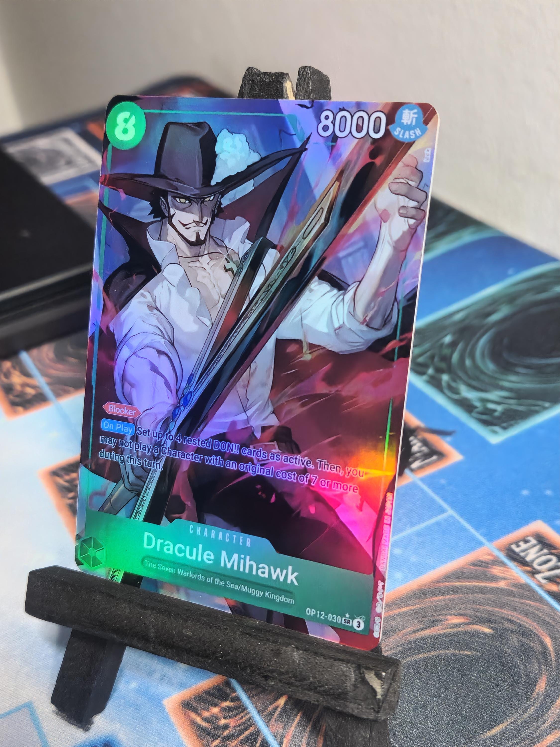 Dracule Mihawk alt art op12-030 One Piece Proxy
