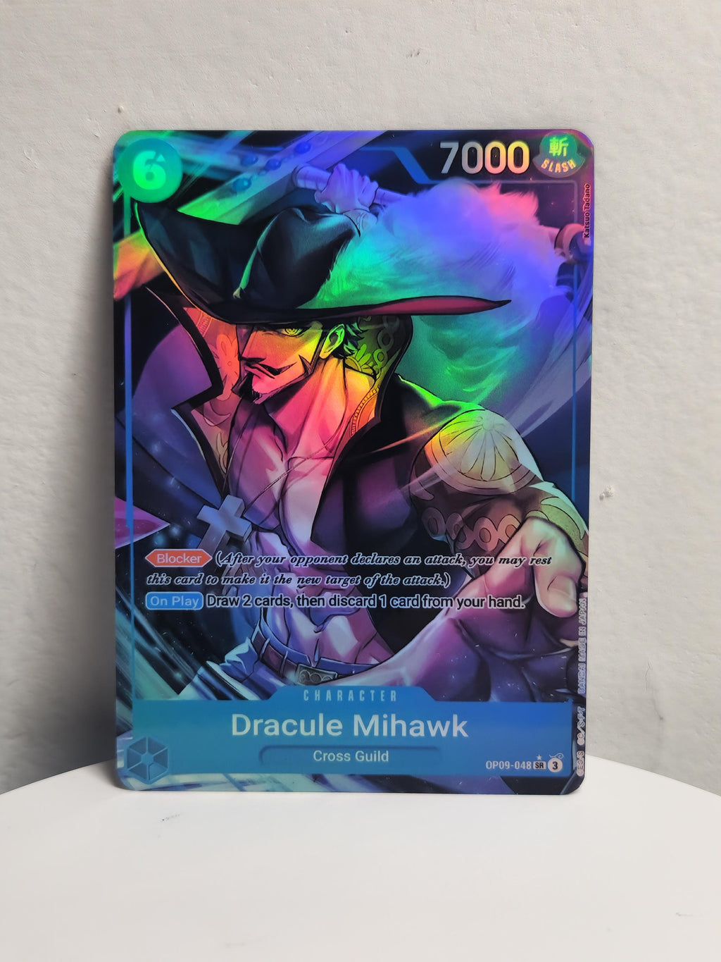 Dracule Mihawk alt art op09-048 One Piece Proxy