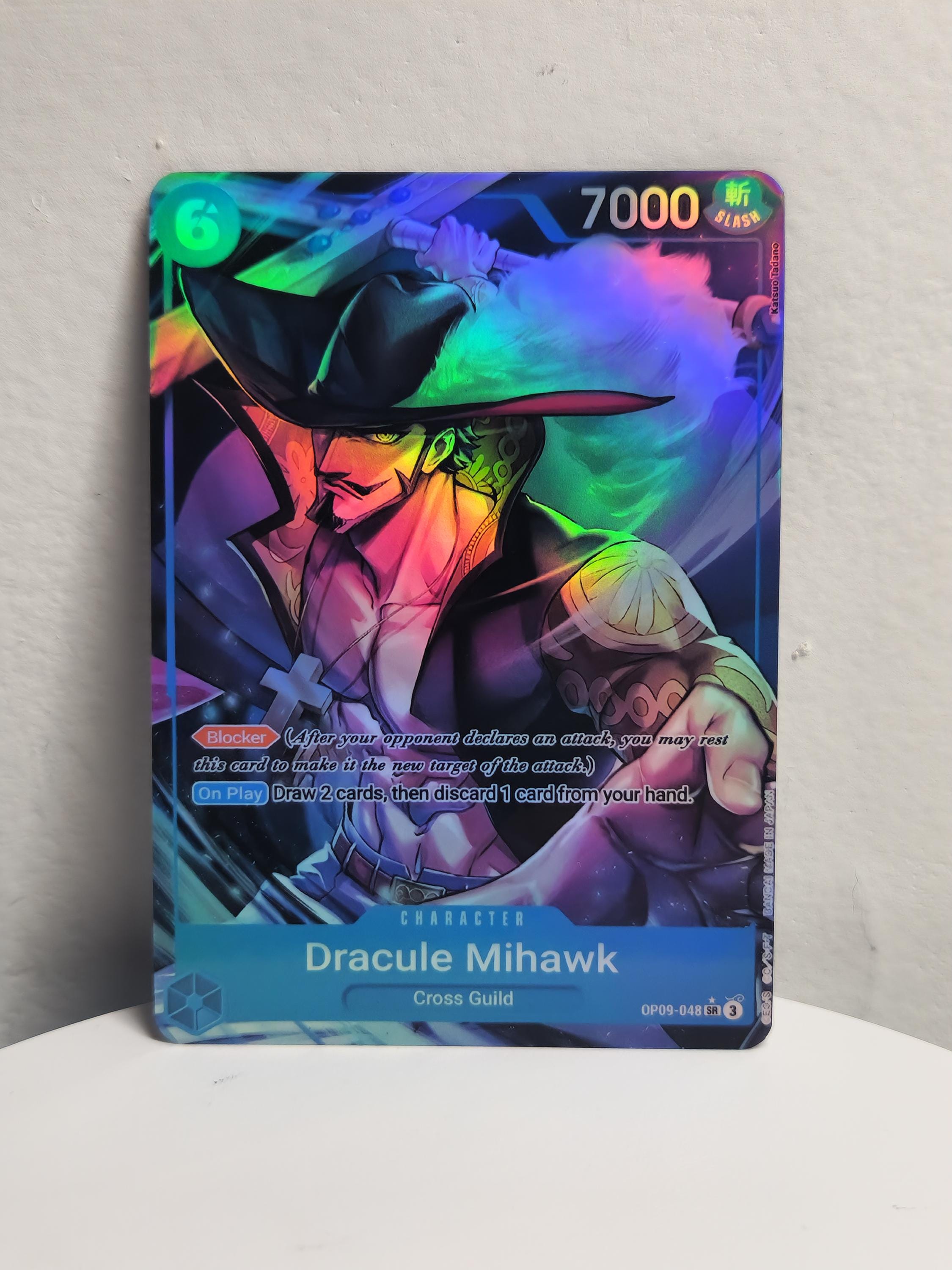 Dracule Mihawk alt art op09-048 One Piece Proxy