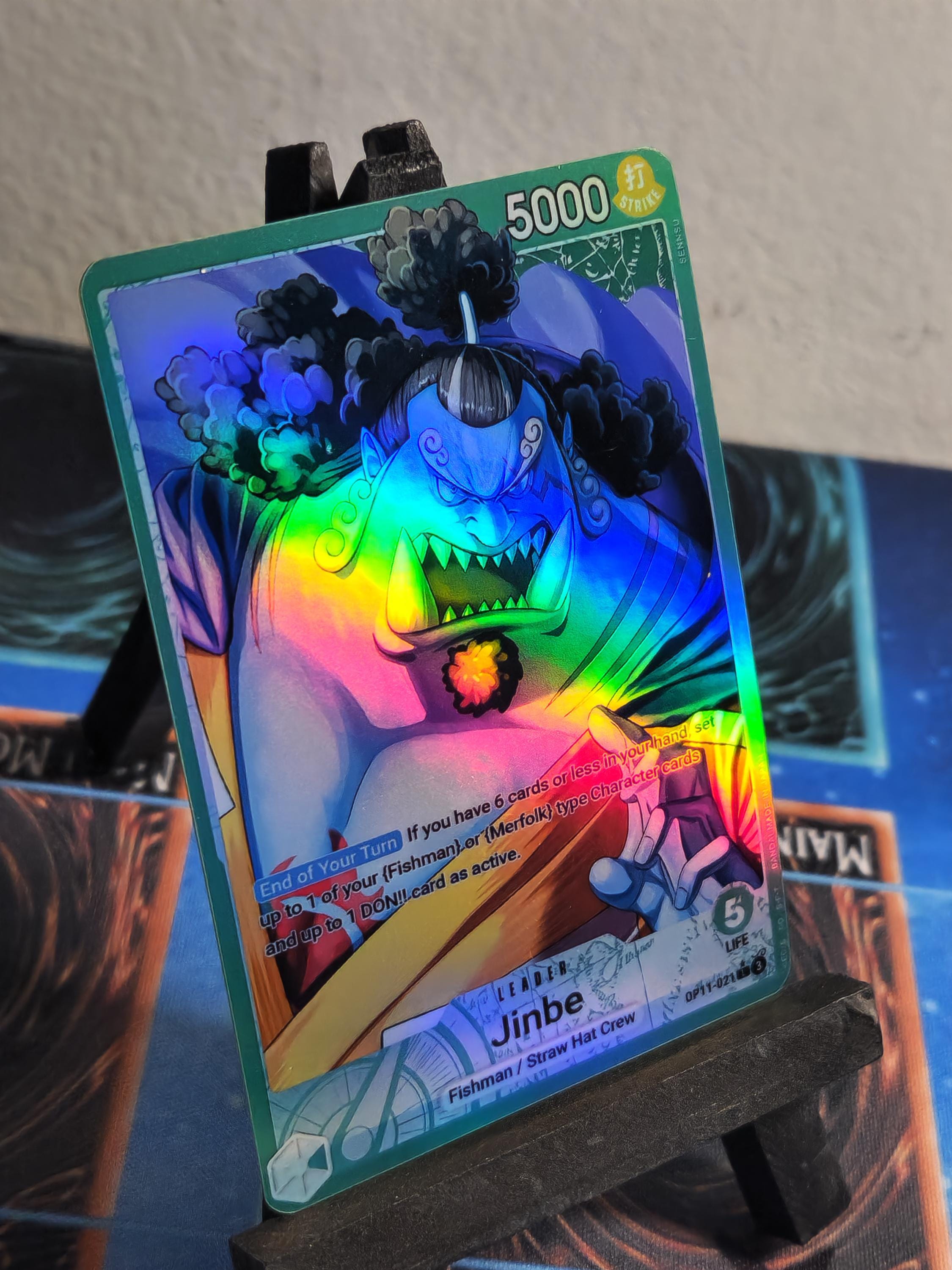 Jinbe Leader Alt Art OP11-021 One Piece Proxy