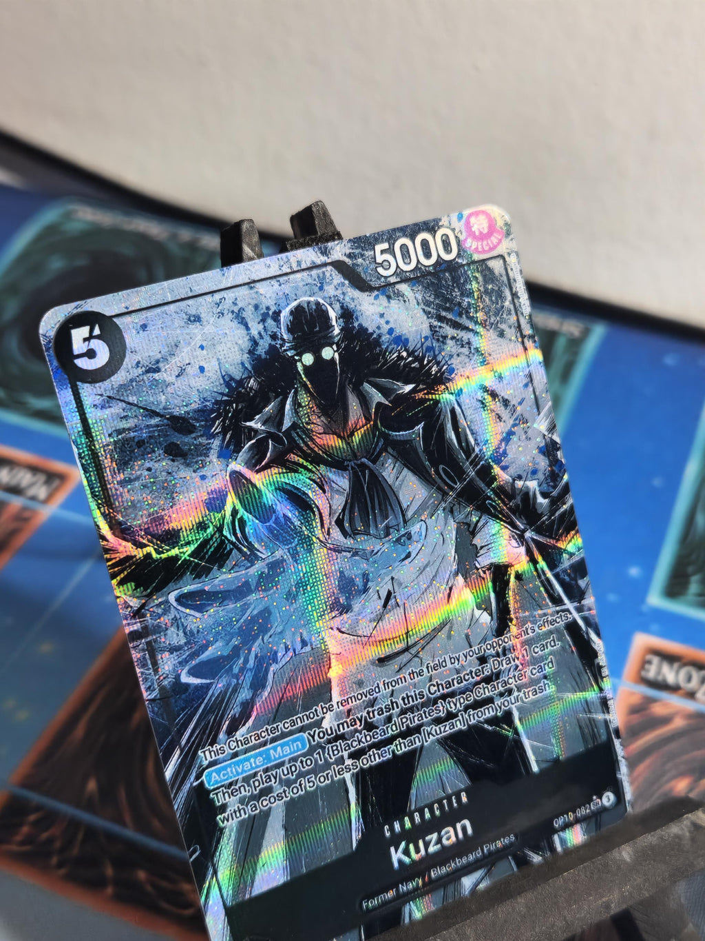 Kuzan alt art OP10-082 One Piece Proxy Card