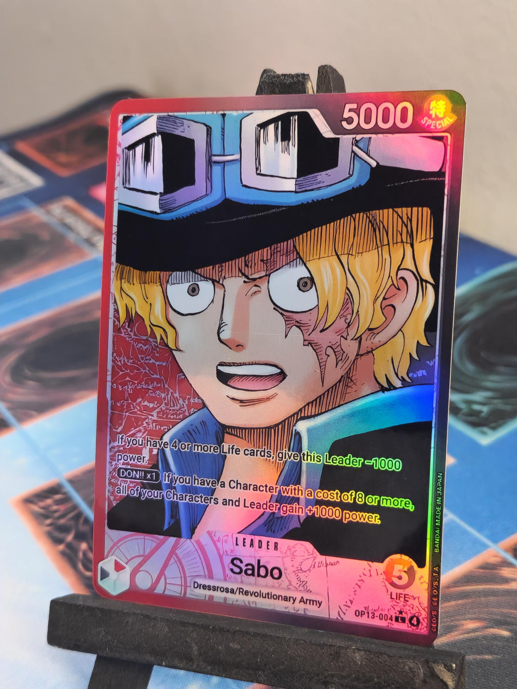 Sabo Leader alt art op13-004 One Piece proxy