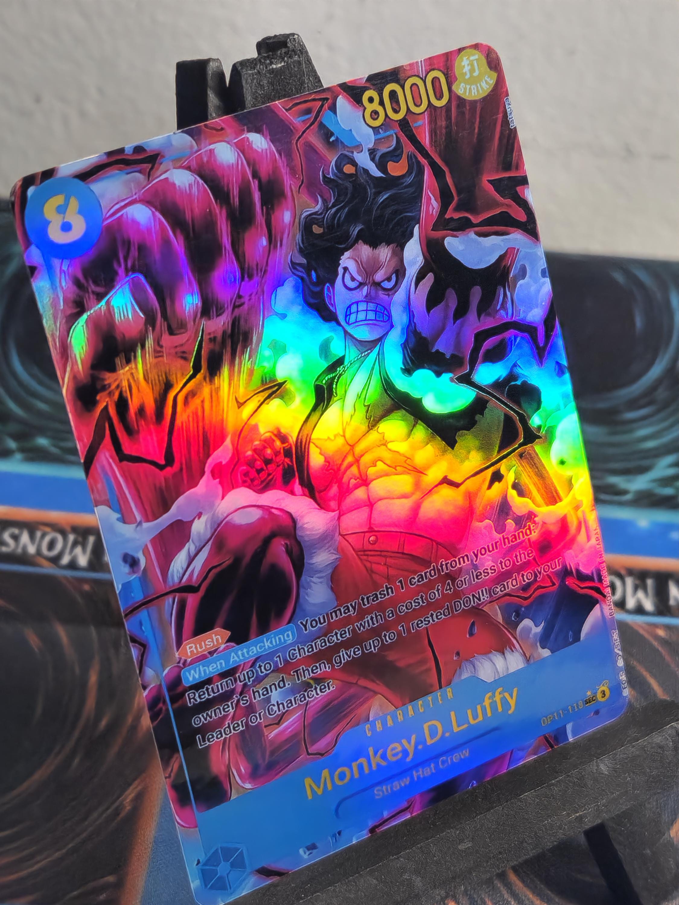 Monkey D Luffy Alt Art OP11-118 One Piece Proxy