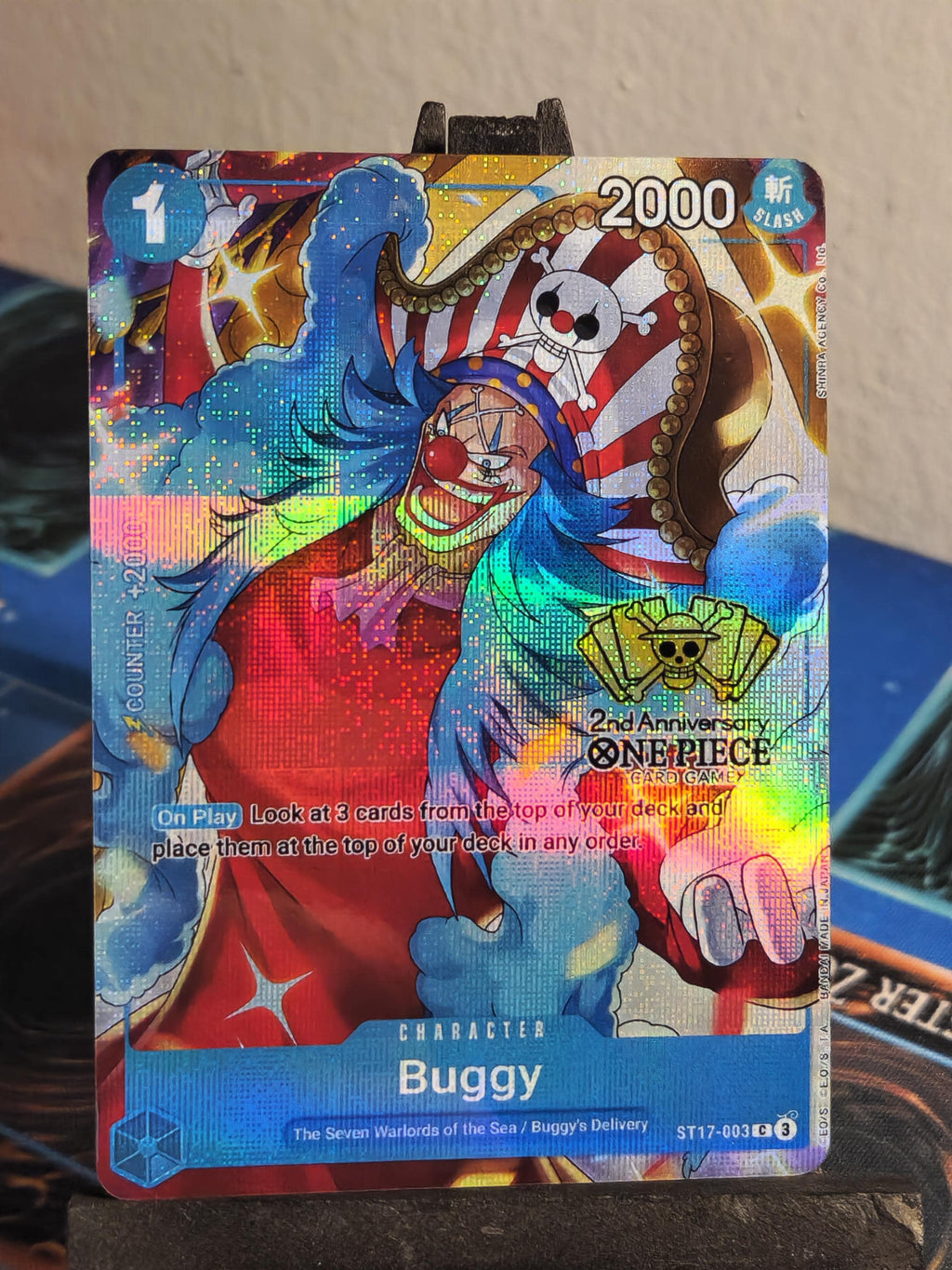 Buggy 2nd anniversary alt art st17-003 proxy
