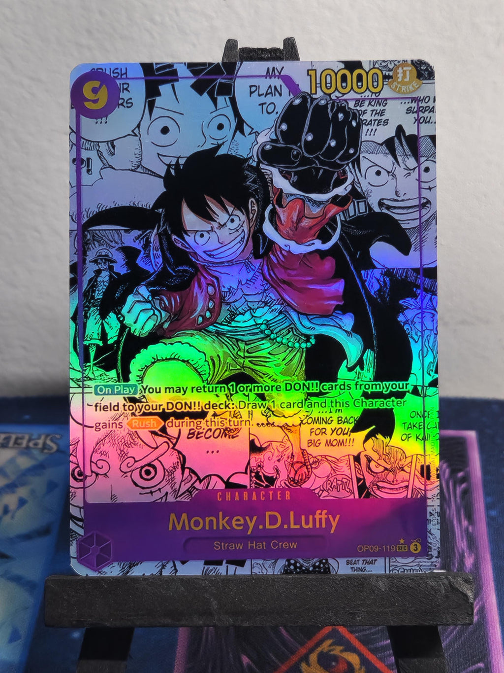 Monkey D Luffy manga alt art op09-119 One Piece Proxy