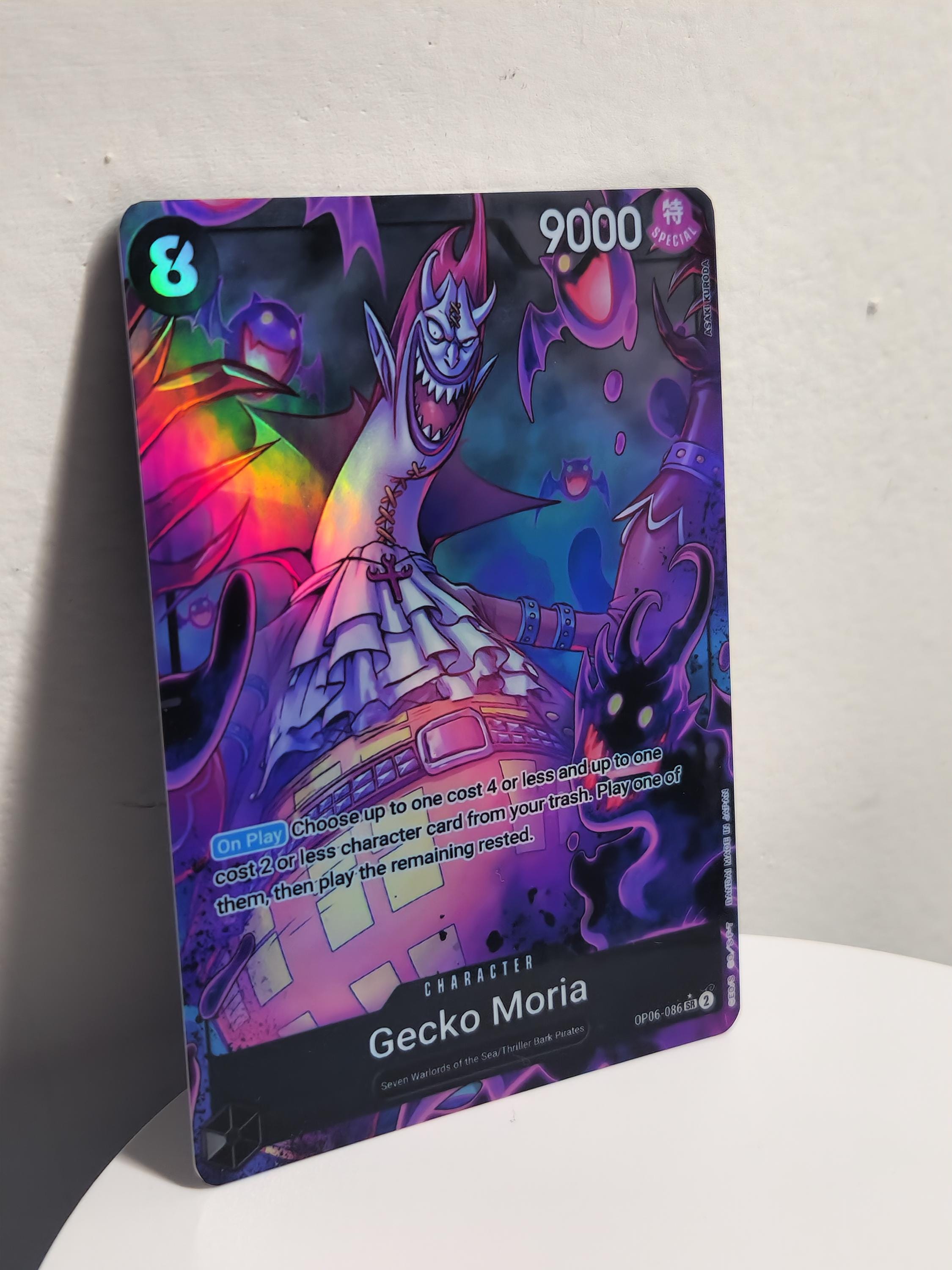 Gecko Moria PRB01 alt art op06-086 One Piece Proxy