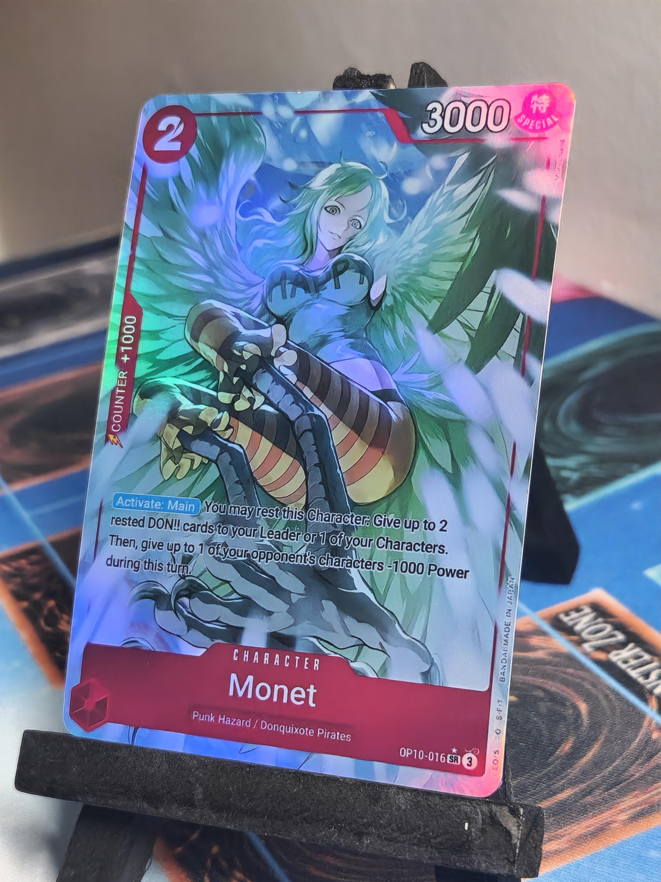 Monet alt art OP10-016 One Piece Proxy card