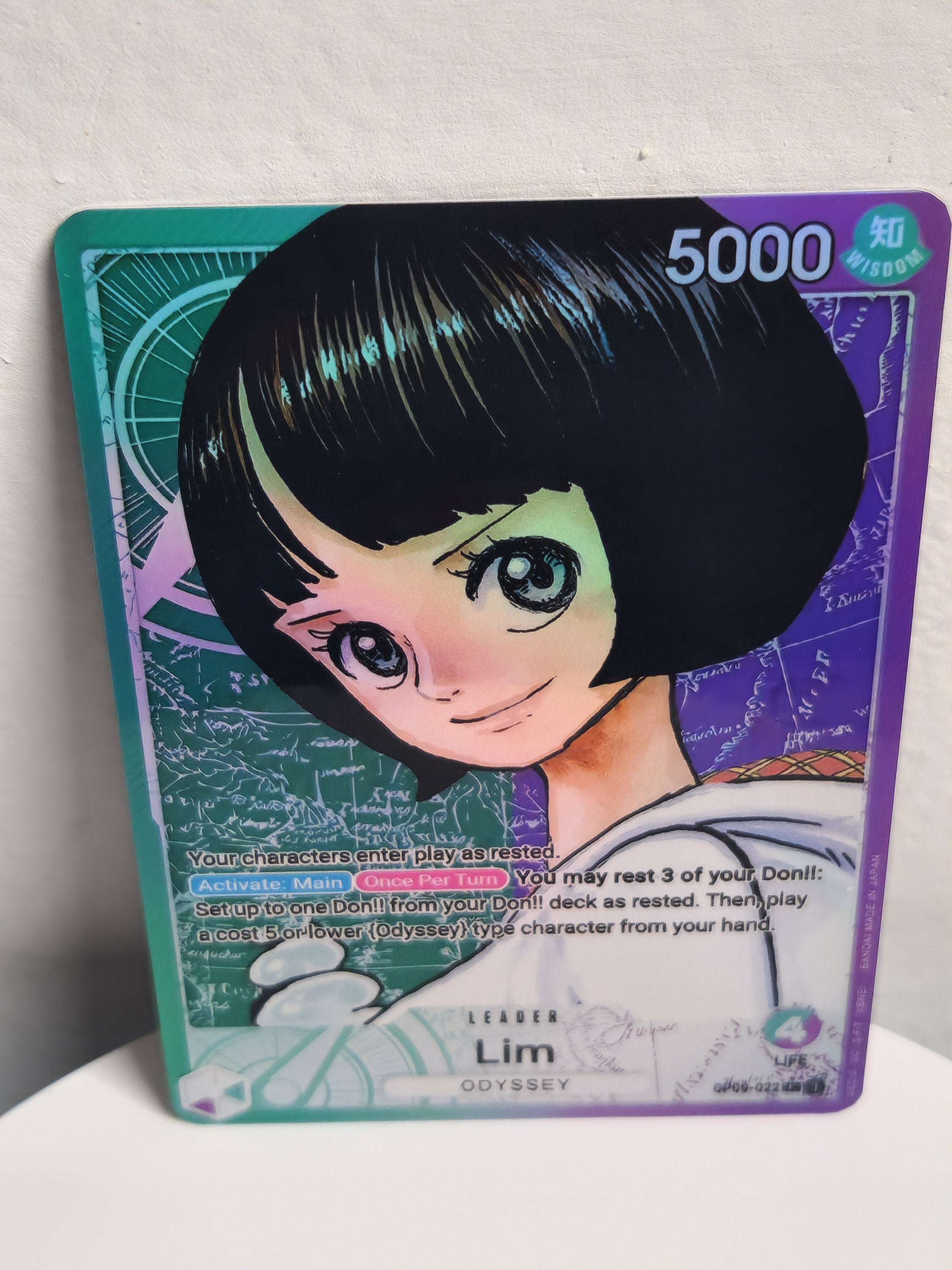 Lim Leader  op09-02 One Piece Proxy