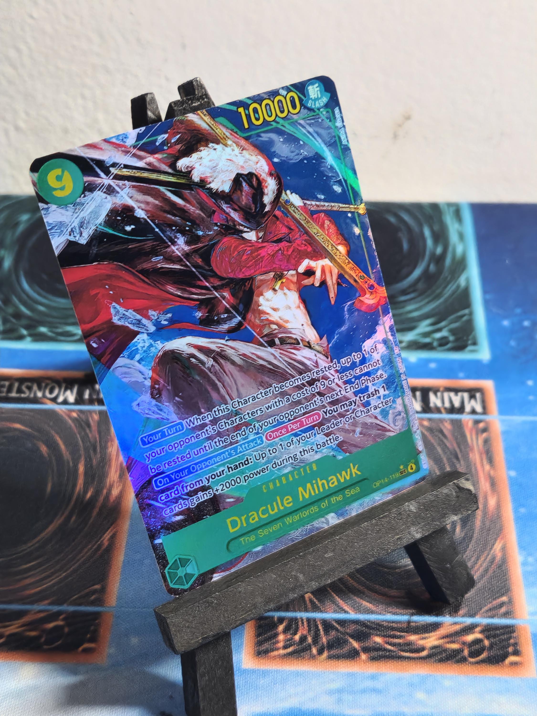 Dracule Mihawk alt art op14-119 One Piece proxy