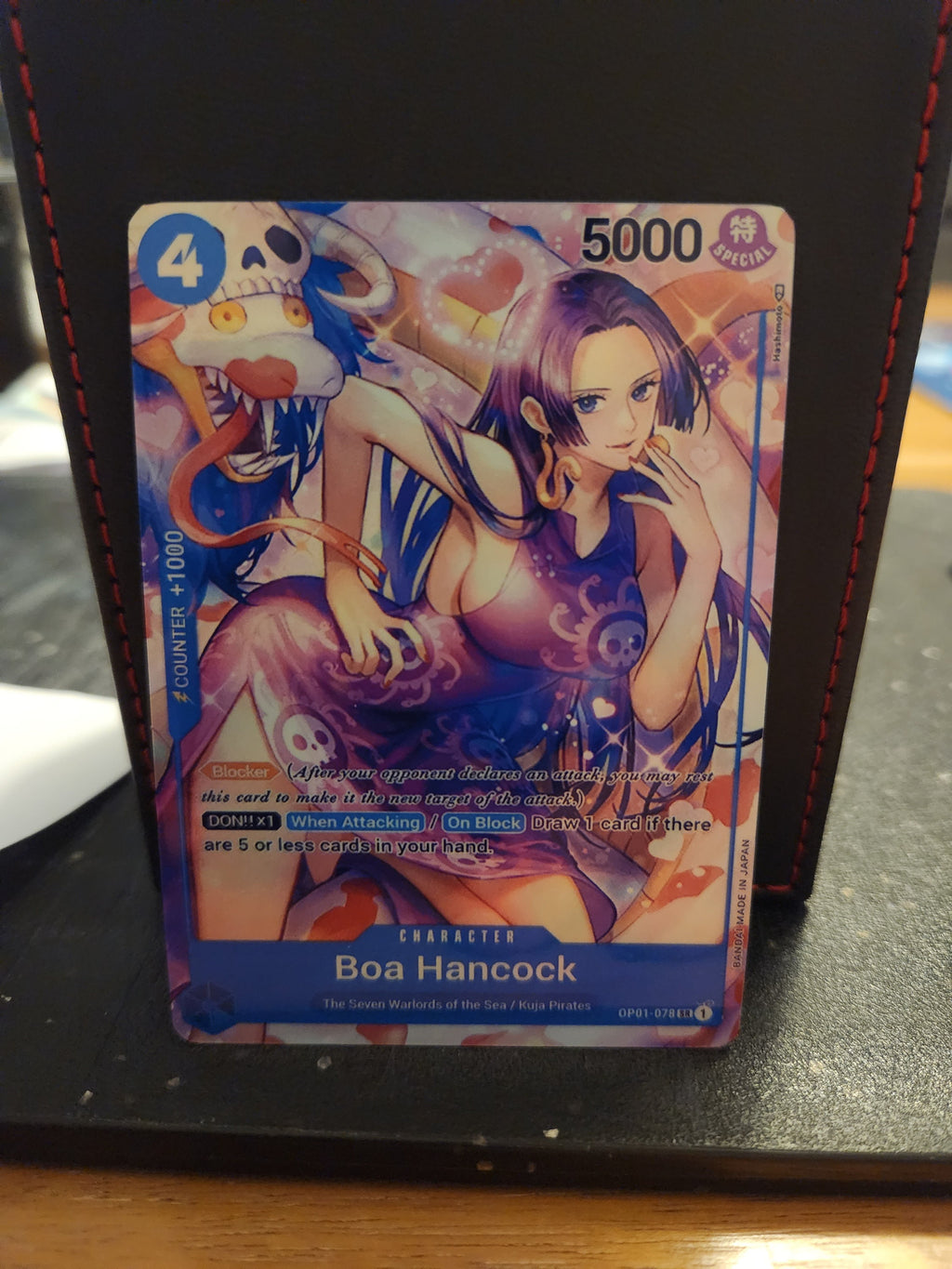 One Piece Boa Hancock alt art op01-078 Proxy Card