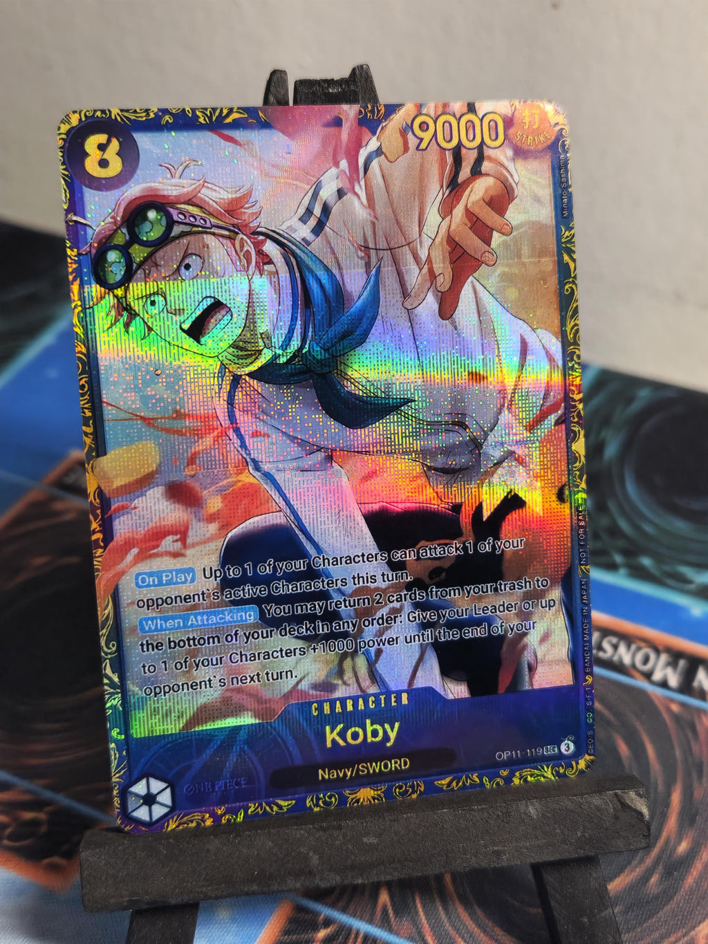 Koby flagship Alt Art OP11-119 One Piece Proxy