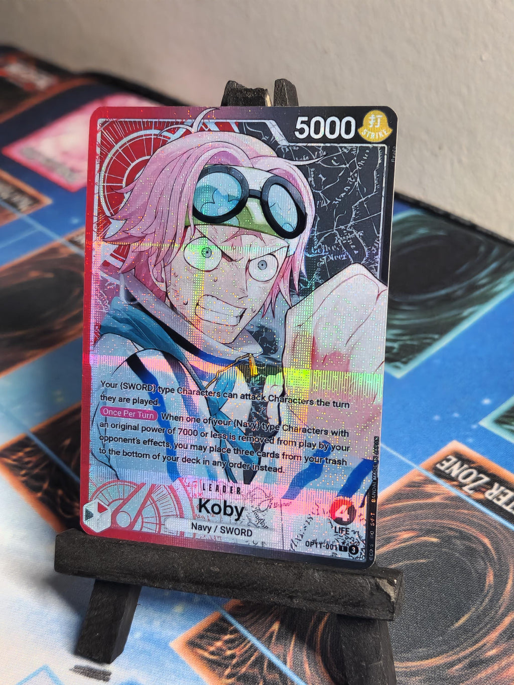Koby Leader Alt Art OP11-001 One Piece Proxy