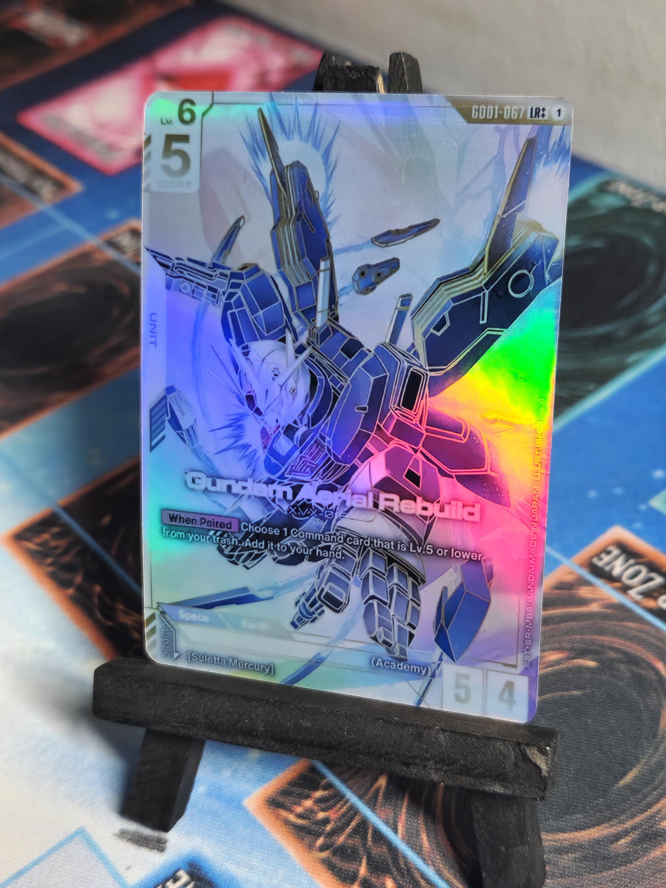 Gundam Aerial Build gd01-067 LR++ Gundam tcg proxy