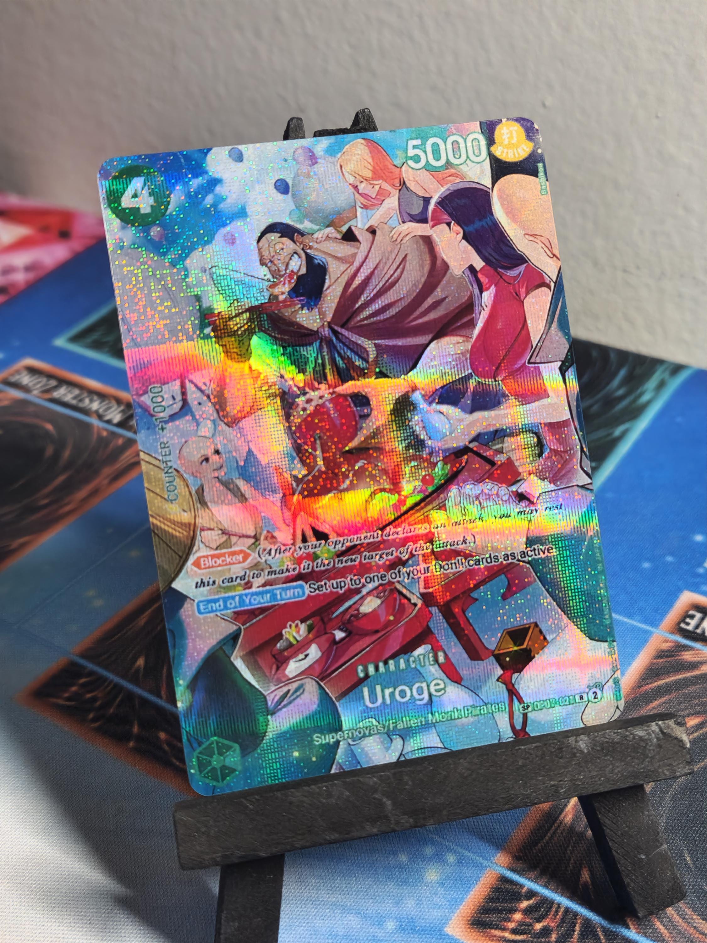 Urouge SP alt art op07-021 One Piece Proxy Card