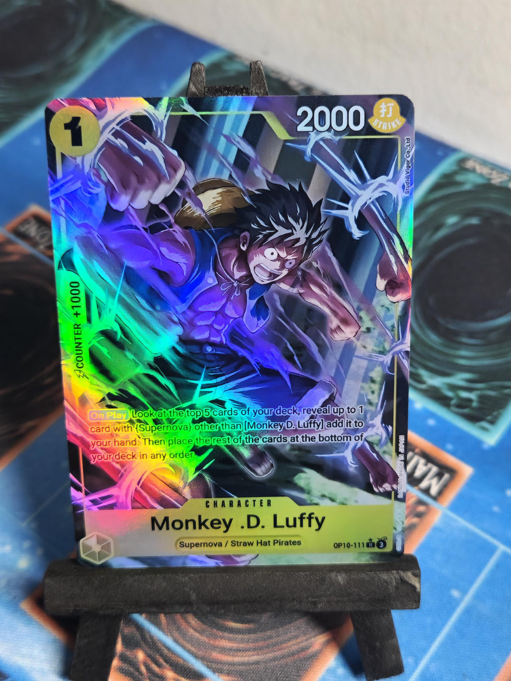Monkey.D.Luffy alt art OP10-111 One Piece Proxy Card