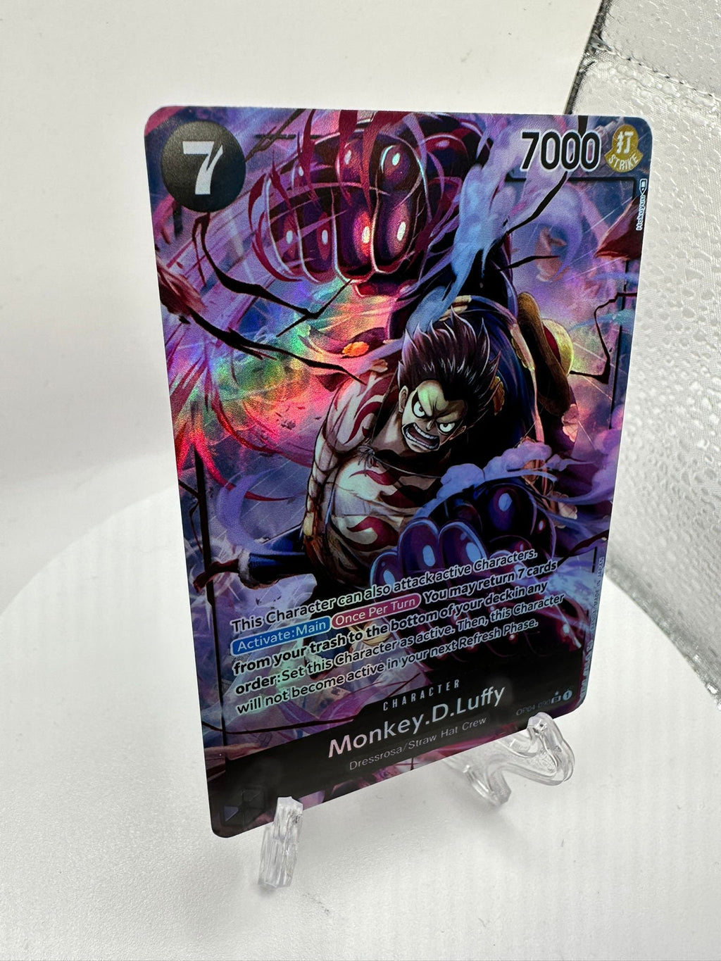 Moneky D. Luffy Gear 4 op04-090  alt art One Piece proxy