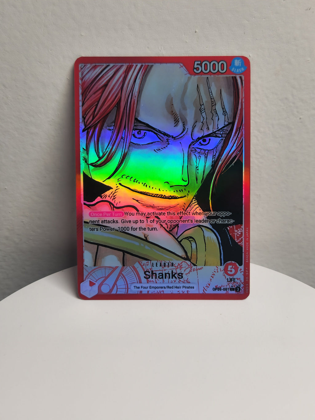 Shanks Leader  op09-001 One Piece Proxy