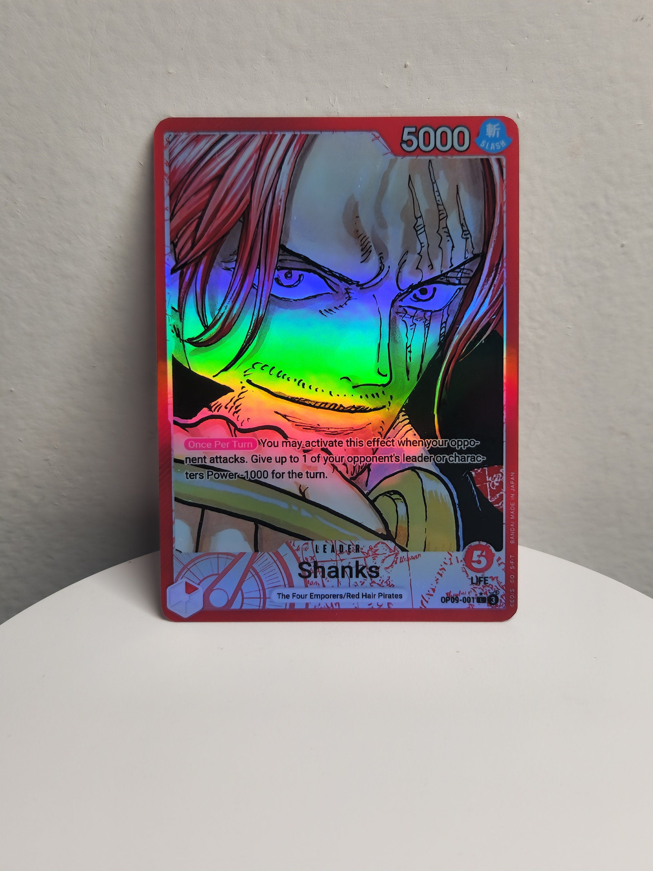 Shanks Leader  op09-001 One Piece Proxy