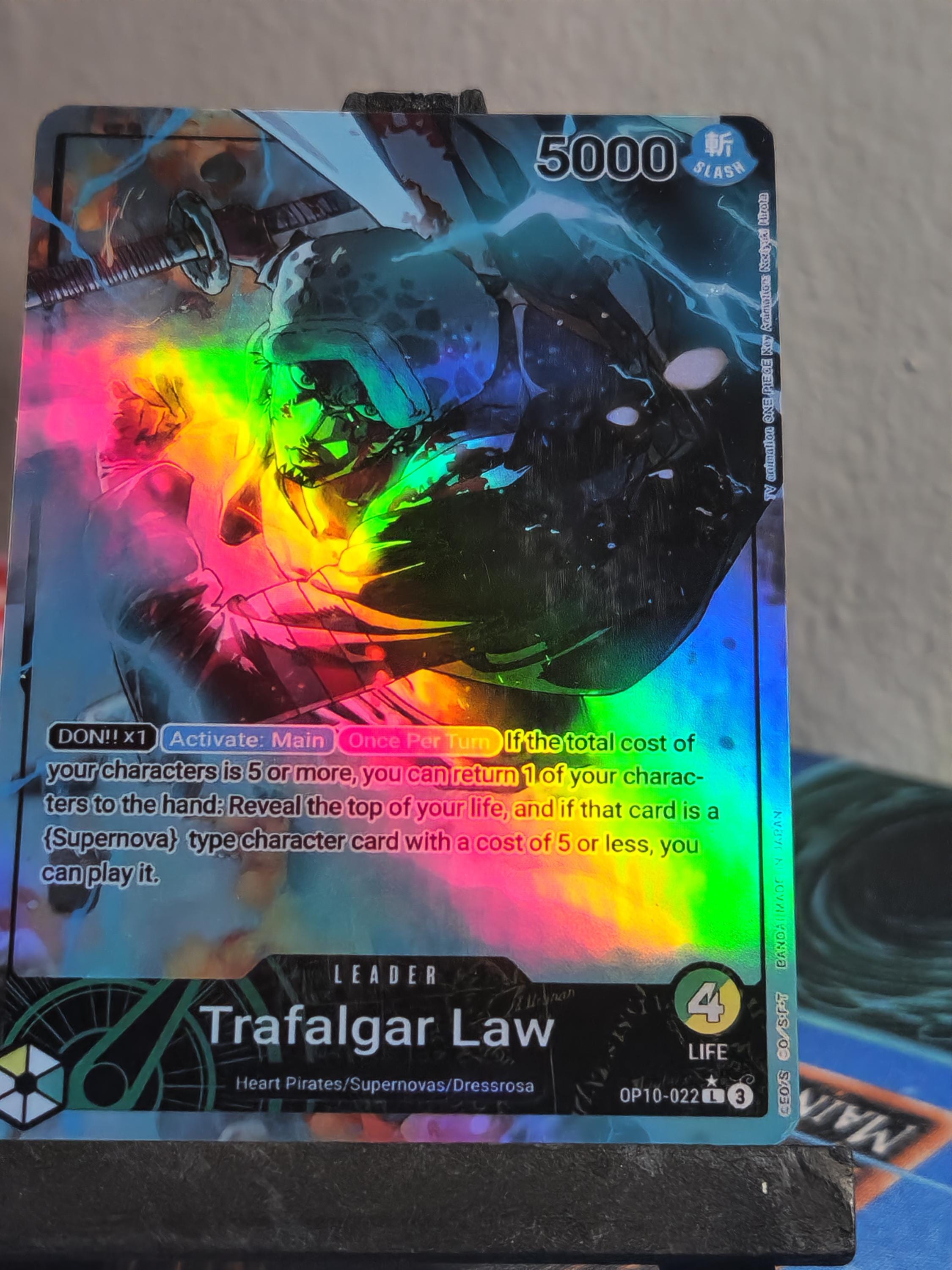 Trafalgar Law alt art  OP10-022 One Piece Proxy