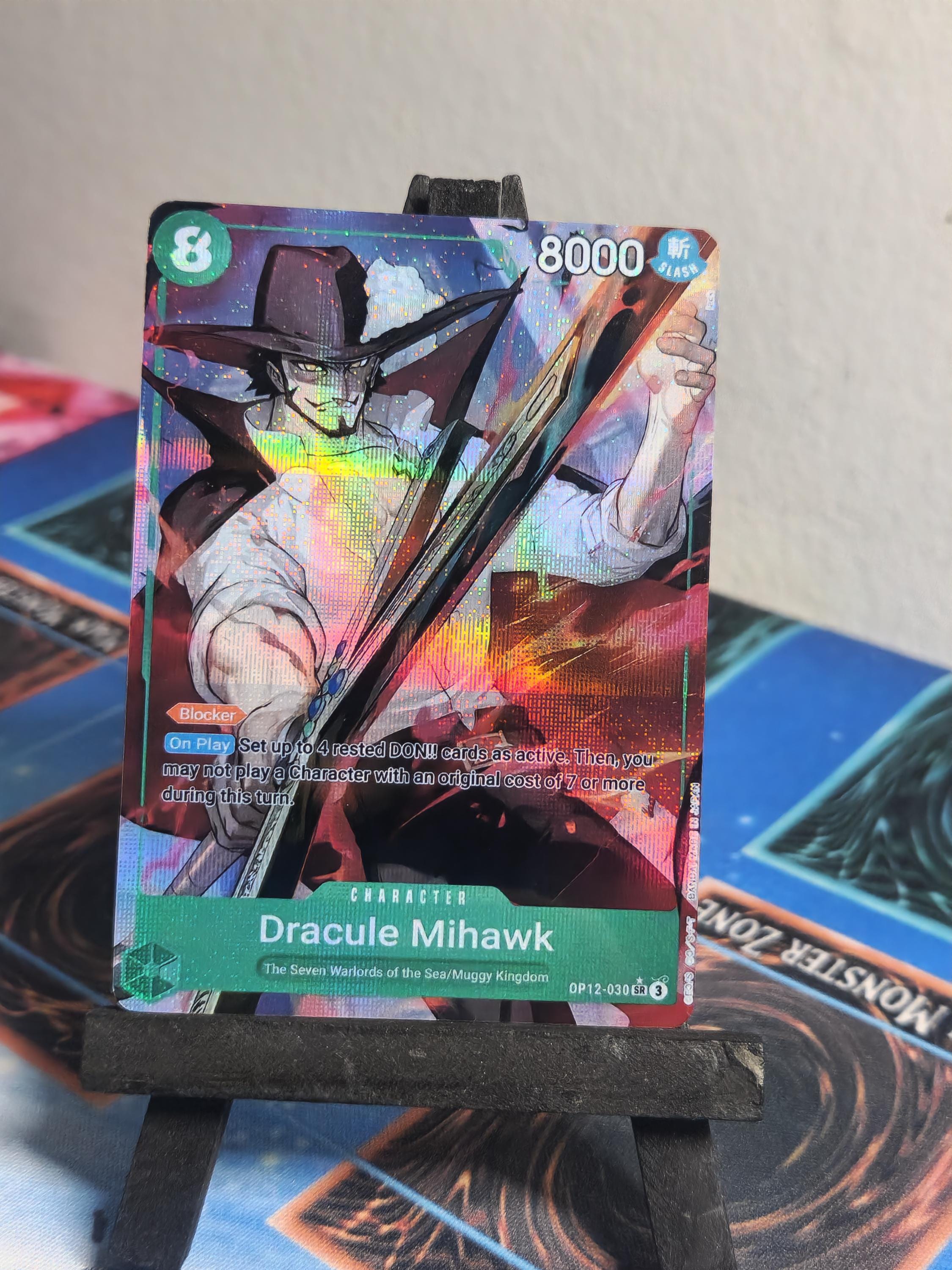 Dracule Mihawk alt art op12-030 One Piece Proxy