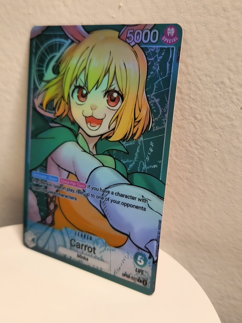 Carrot Leader alt art op08-021 One Piece Proxy