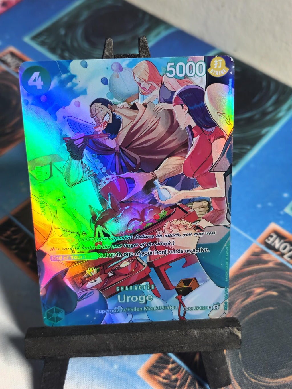 Urouge SP alt art op07-021 One Piece Proxy Card