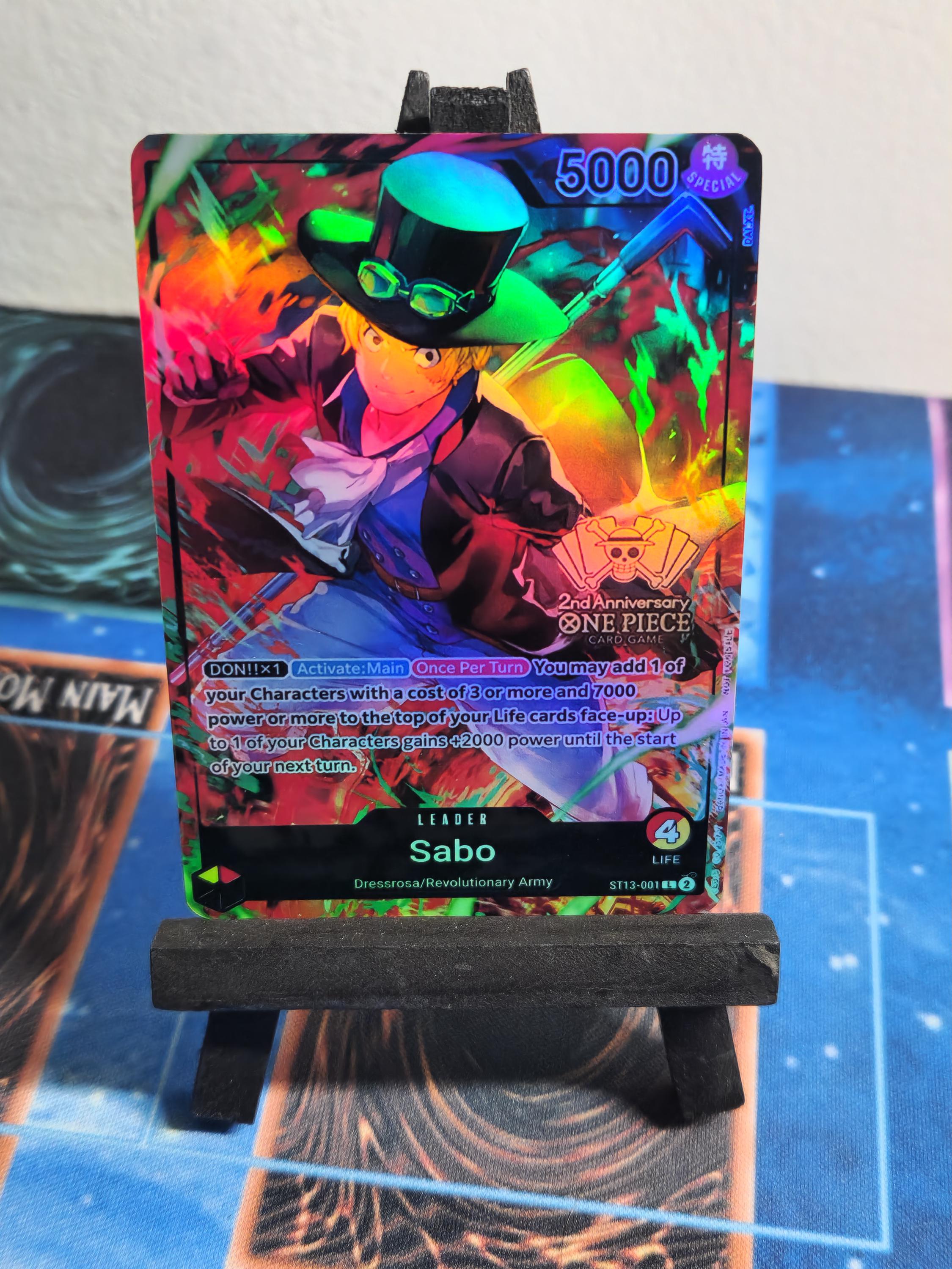 Sabo Leader 2nd Anniversary ST13-001 One Piece Proxy