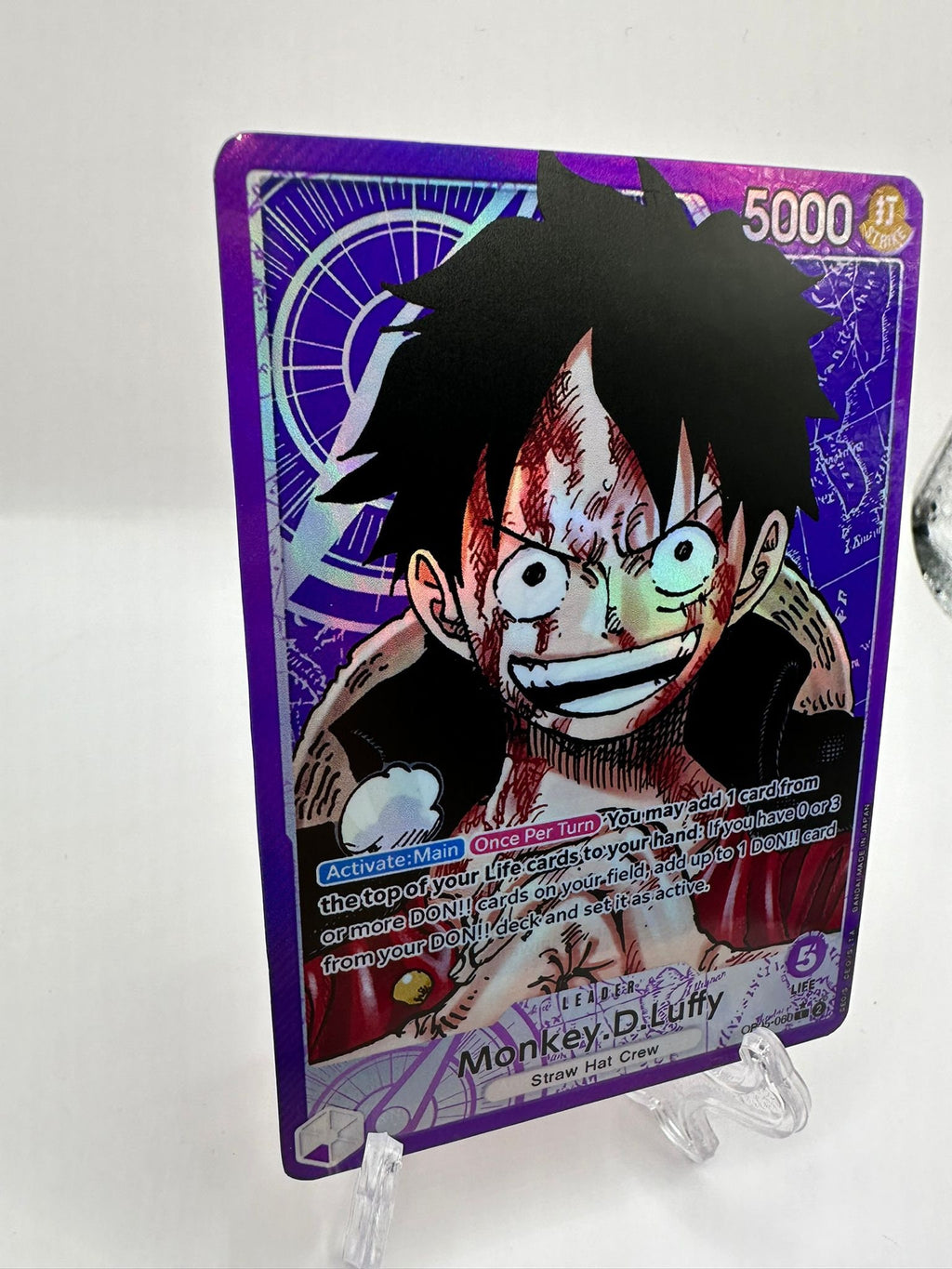 One Piece Monkey D Luffy Leader op05-060 proxy