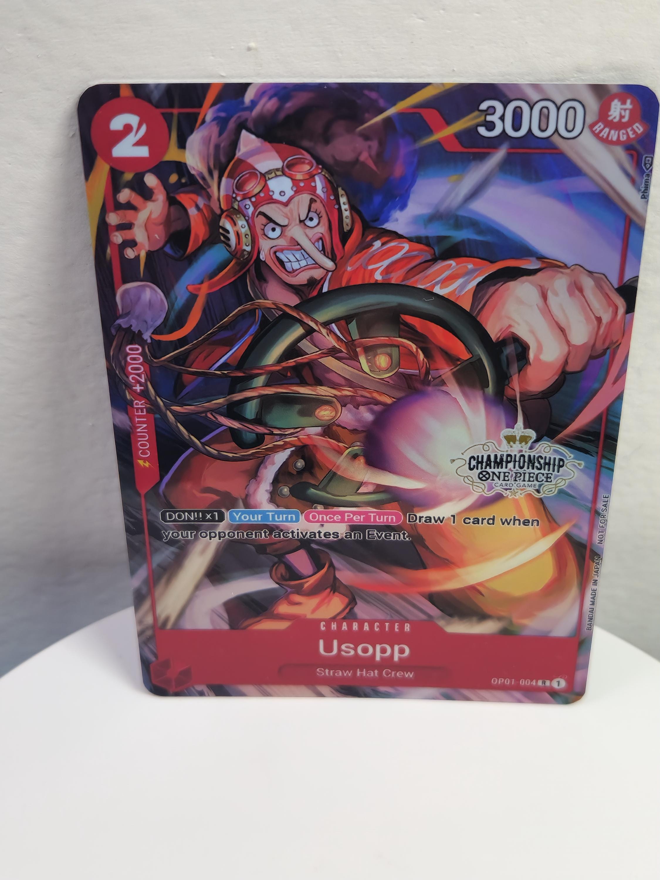 Usopp championship op01-004 One Piece Proxy