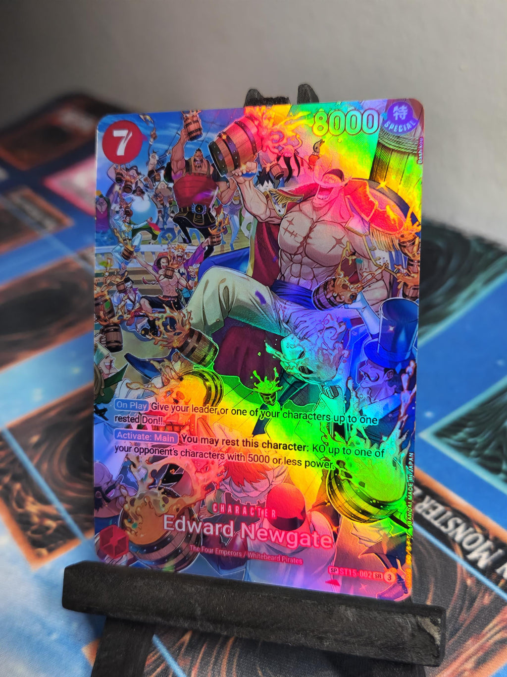 Edward Newgate SP alt art st15-002 One Piece Proxy Card