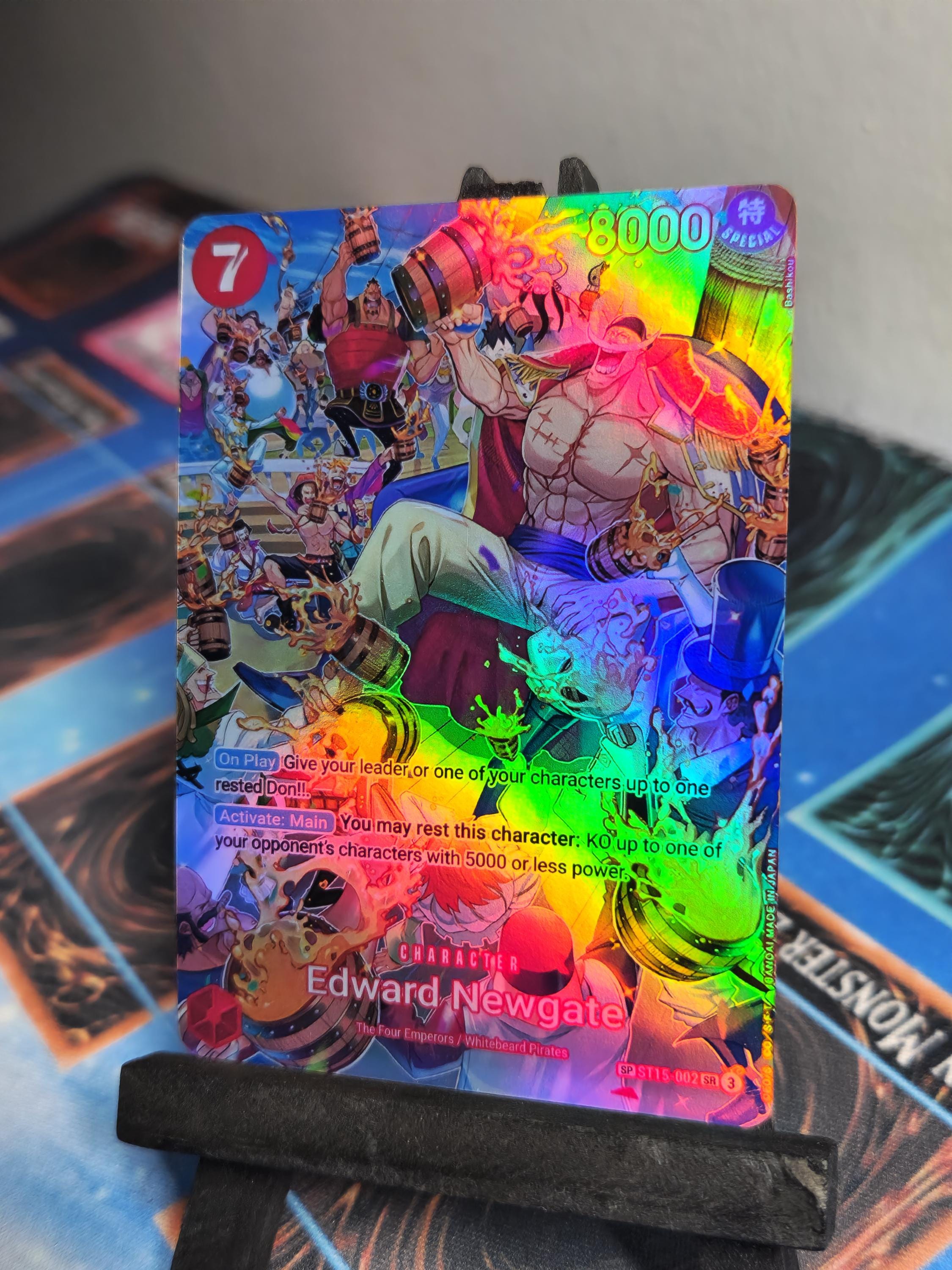 Edward Newgate SP alt art st15-002 One Piece Proxy Card