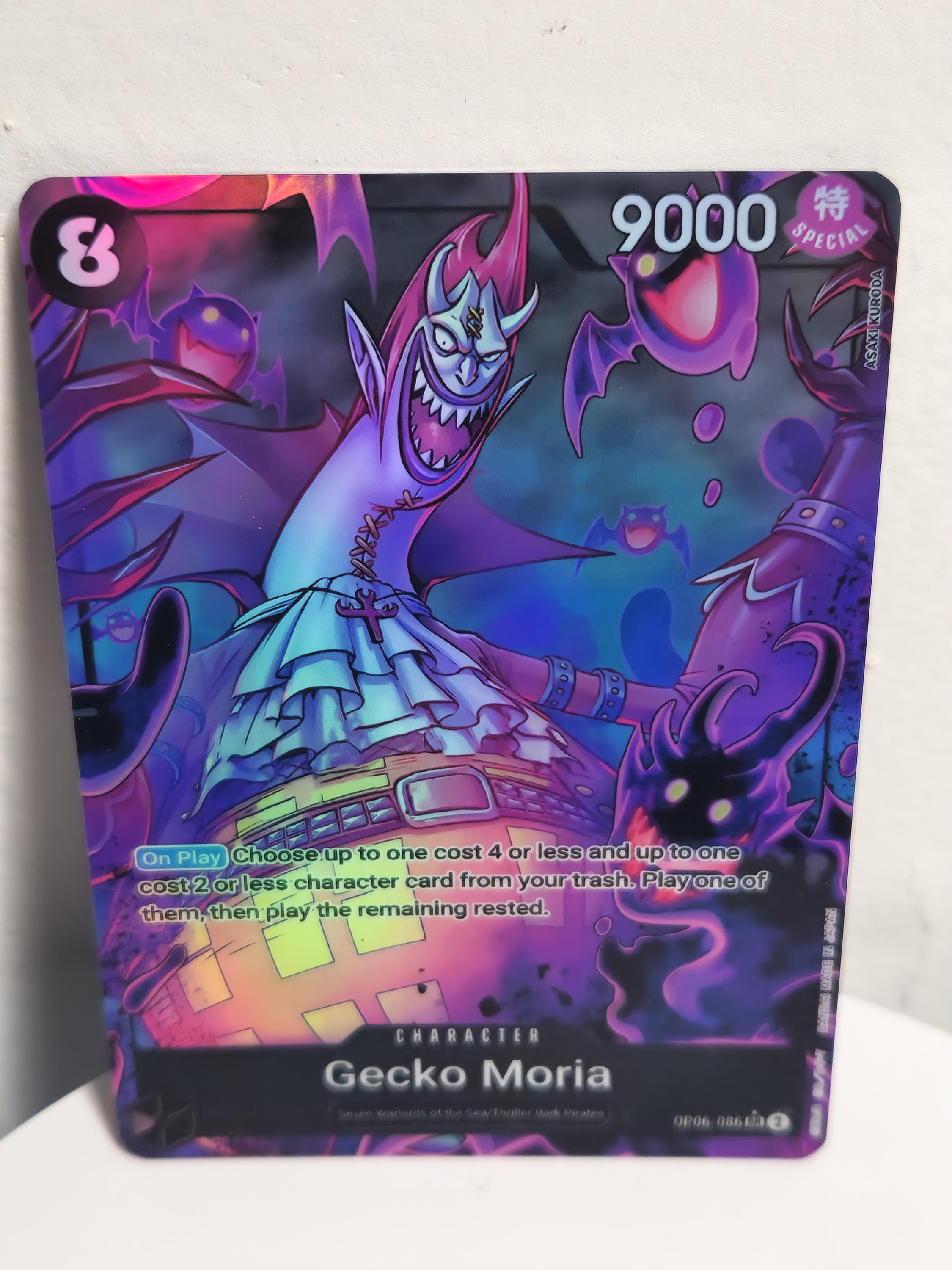 Gecko Moria PRB01 alt art op06-086 One Piece Proxy