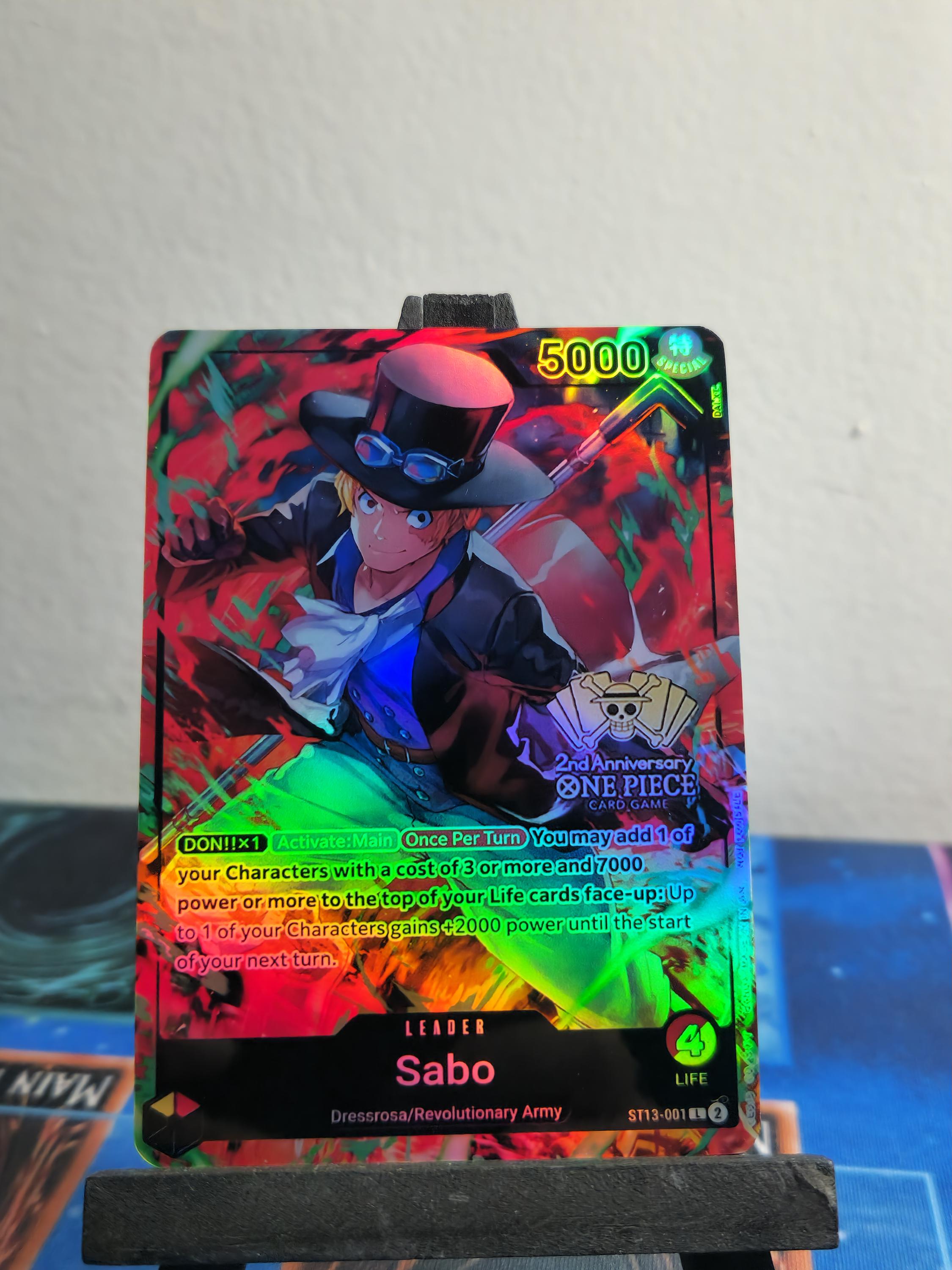 Sabo Leader 2nd Anniversary ST13-001 One Piece Proxy