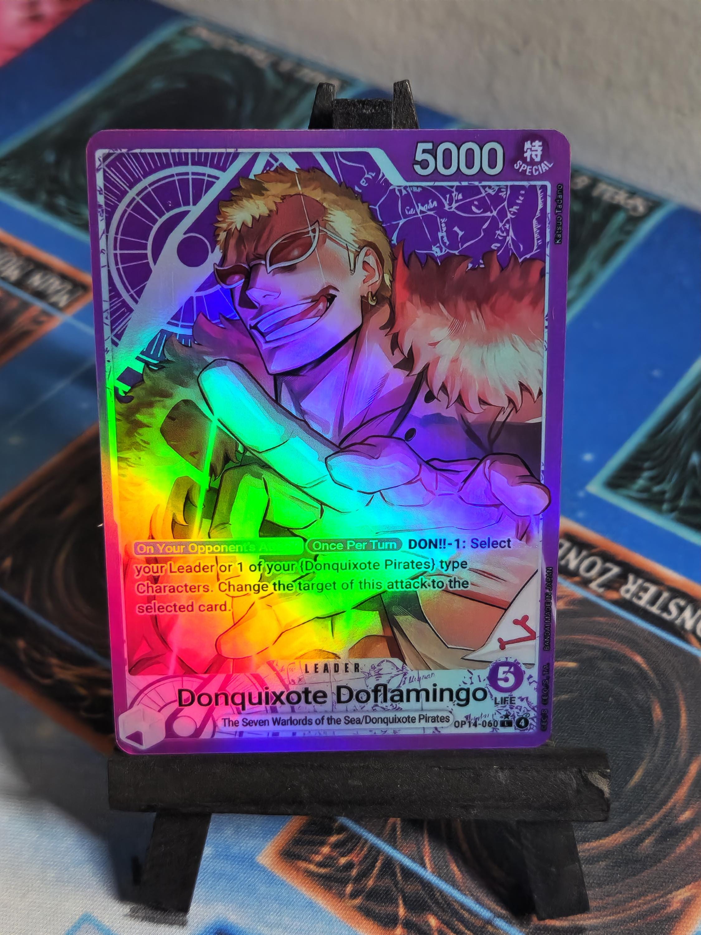 Donquixote Doflamingo Alt Art OP14-060 One Piece Proxy