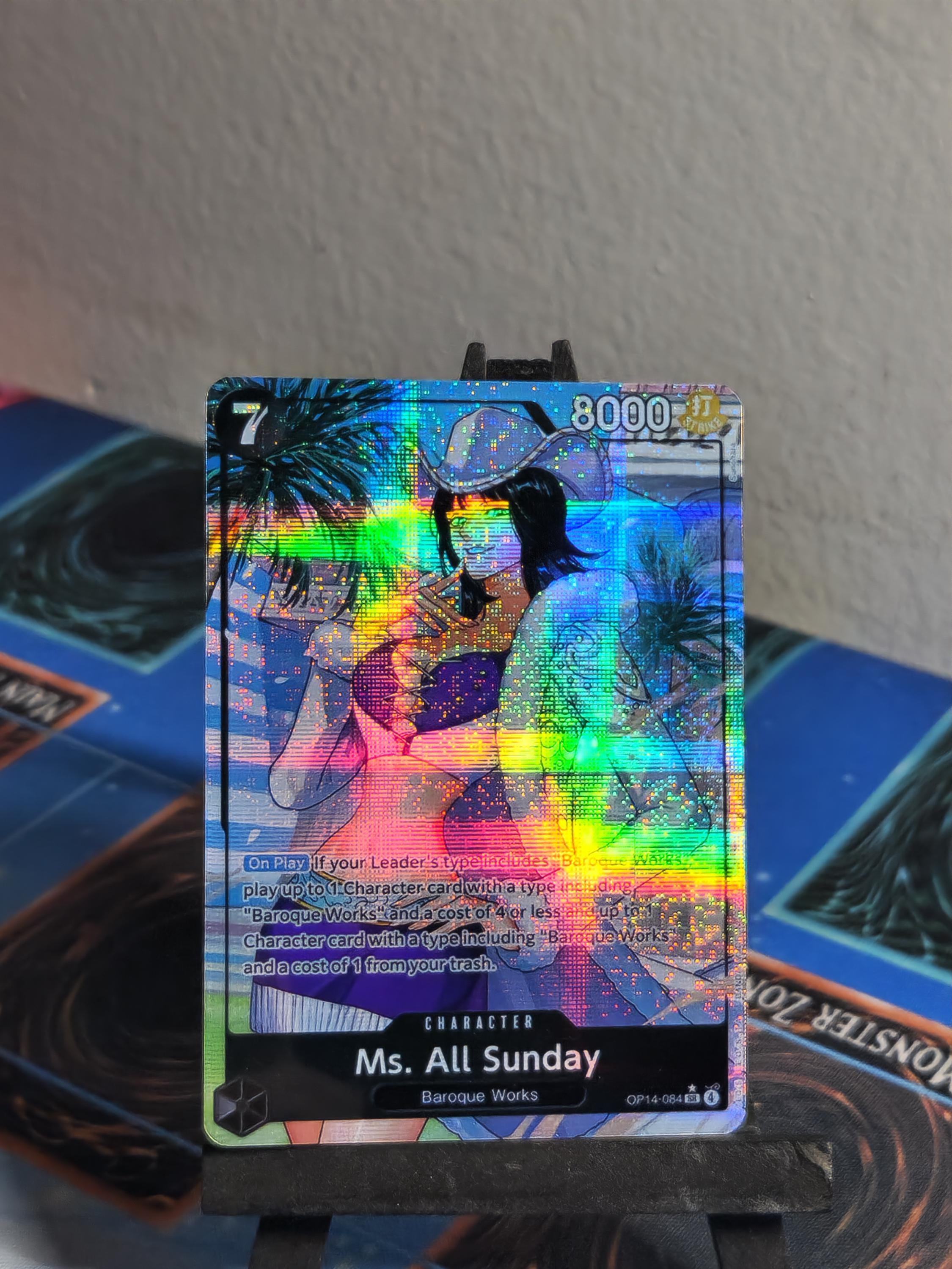 Ms. All Sunday alt art op14-084 One Piece proxy