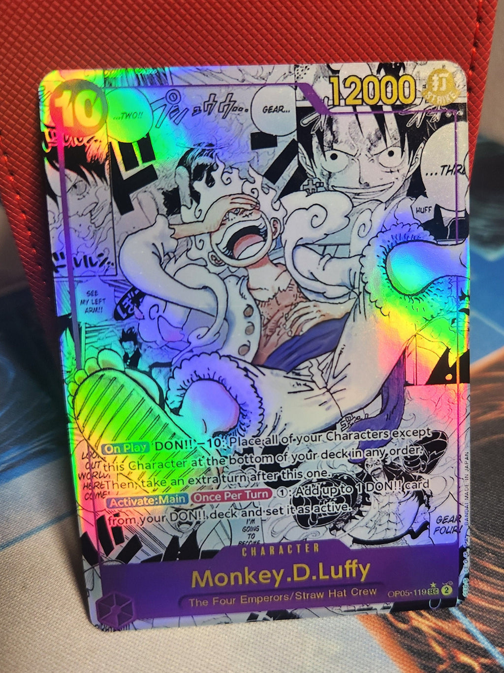 One Piece Monkey D Luffy Gear 5 op05-119 manga proxy
