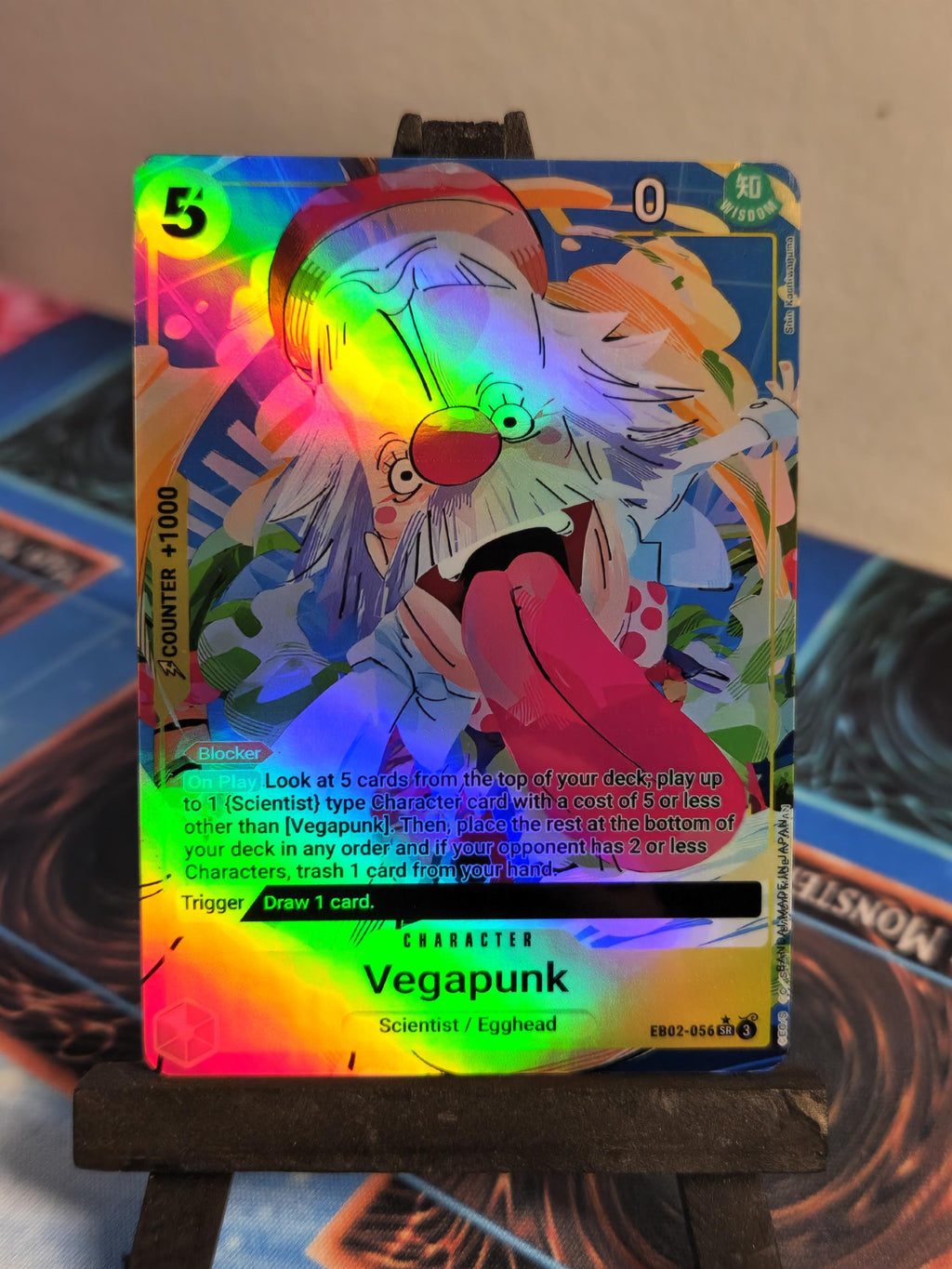 Vegapunk alt art EB02-056 One Piece Proxy