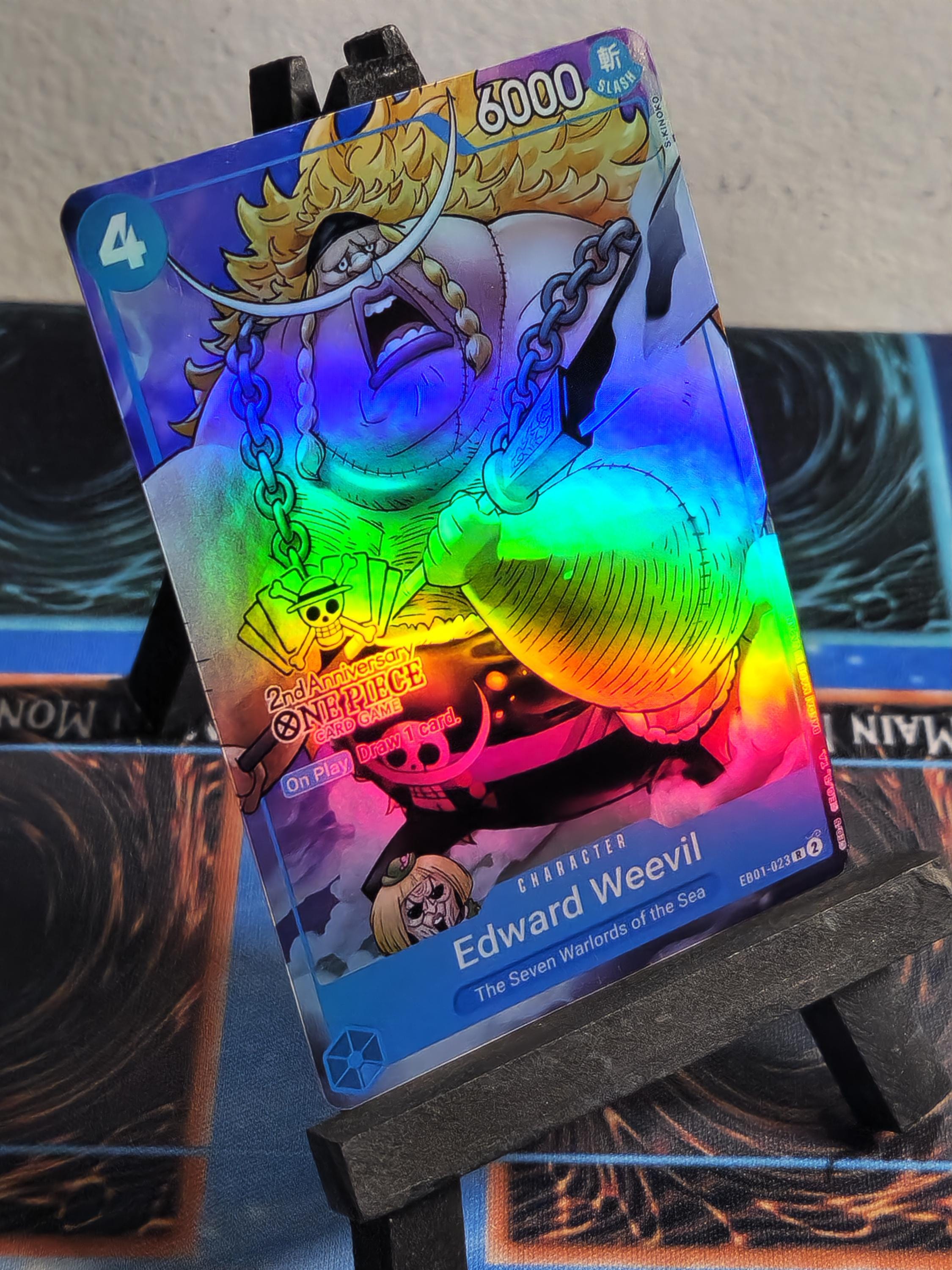 Edward Weevil 2nd Anniversary alt art eb01-0 23One Piece proxy