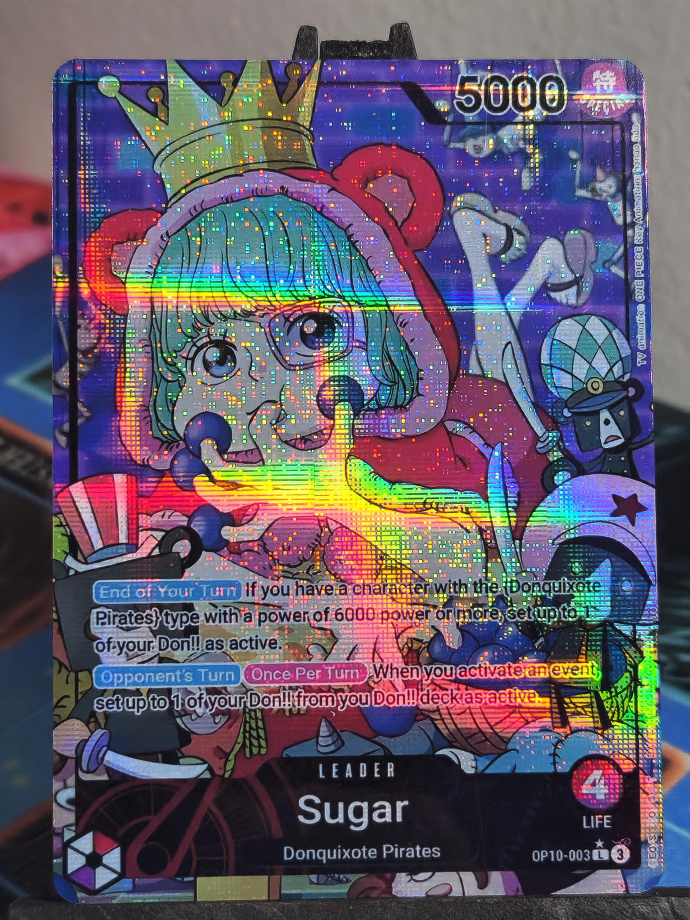 Sugar Leader alt art  OP10-003 One Piece Proxy Card