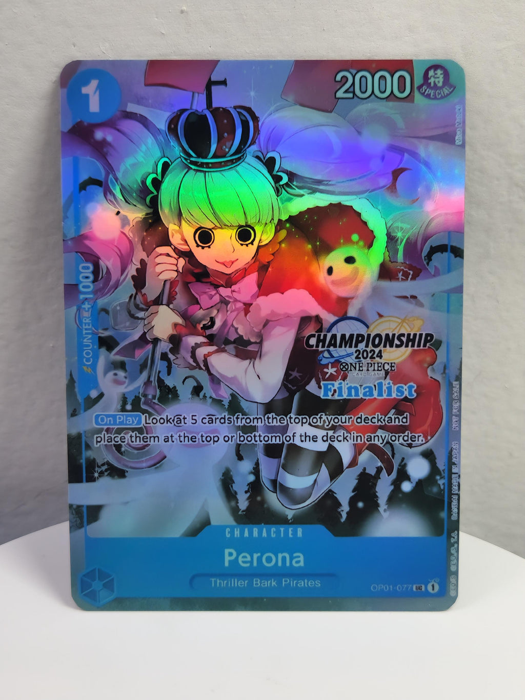 Perona championship 2024 op01-077 One Piece Proxy