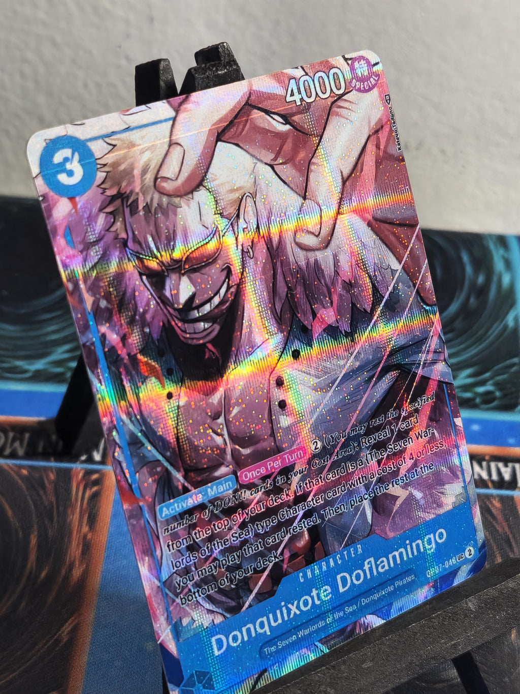 Donquixote Doflamingo 2nd Anniversary alt art op07-048 One Piece proxy